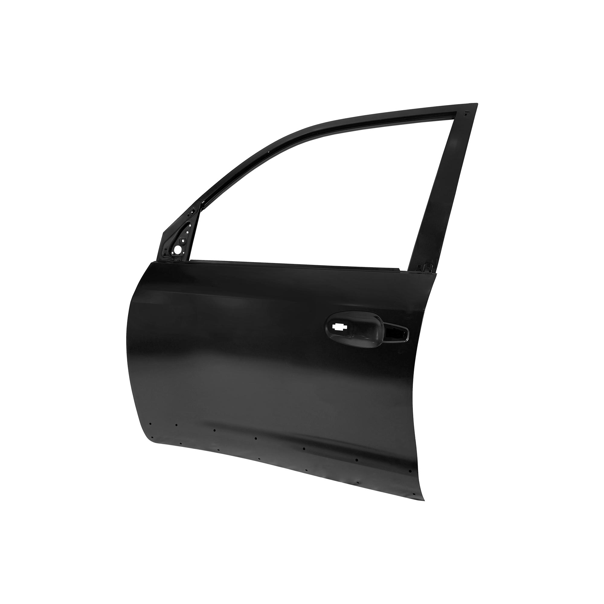 REPLACEMENT FRONT DOOR LH WITH MOLDING HOLE, FOR TOYOTA LAND CRUISER FJ200, (STEEL)