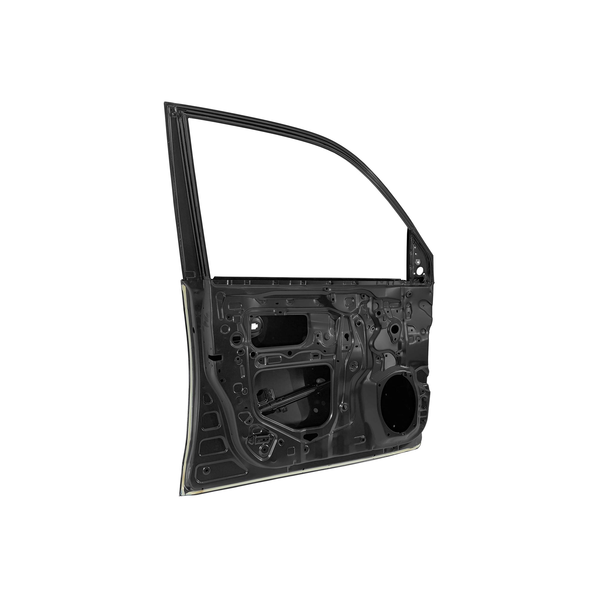 REPLACEMENT FRONT DOOR LH WITH MOLDING HOLE, FOR TOYOTA LAND CRUISER FJ200, (STEEL)