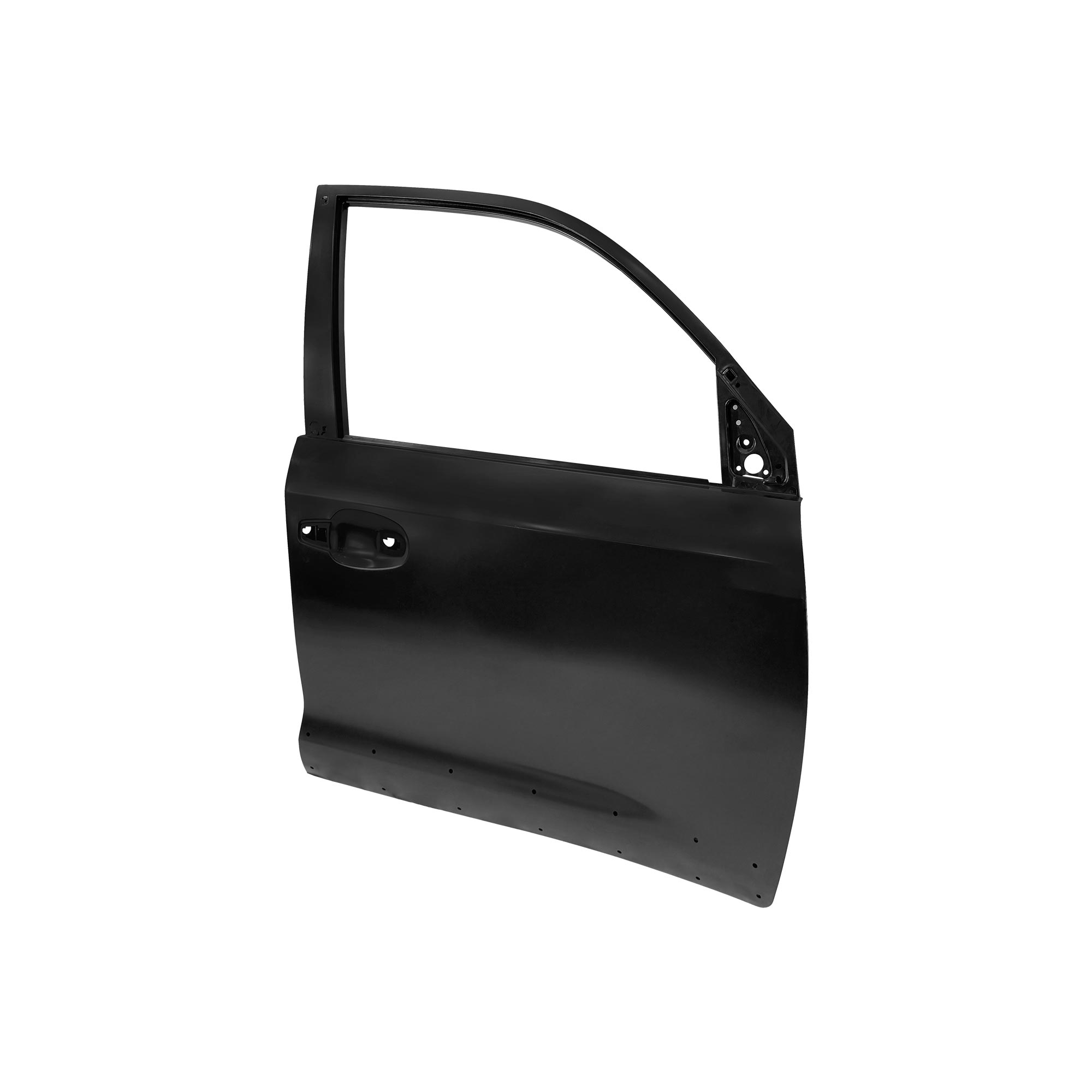 REPLACEMENT FRONT DOOR RH WITH MOLDING HOLE, FOR TOYOTA LAND CRUISER FJ200, (STEEL)