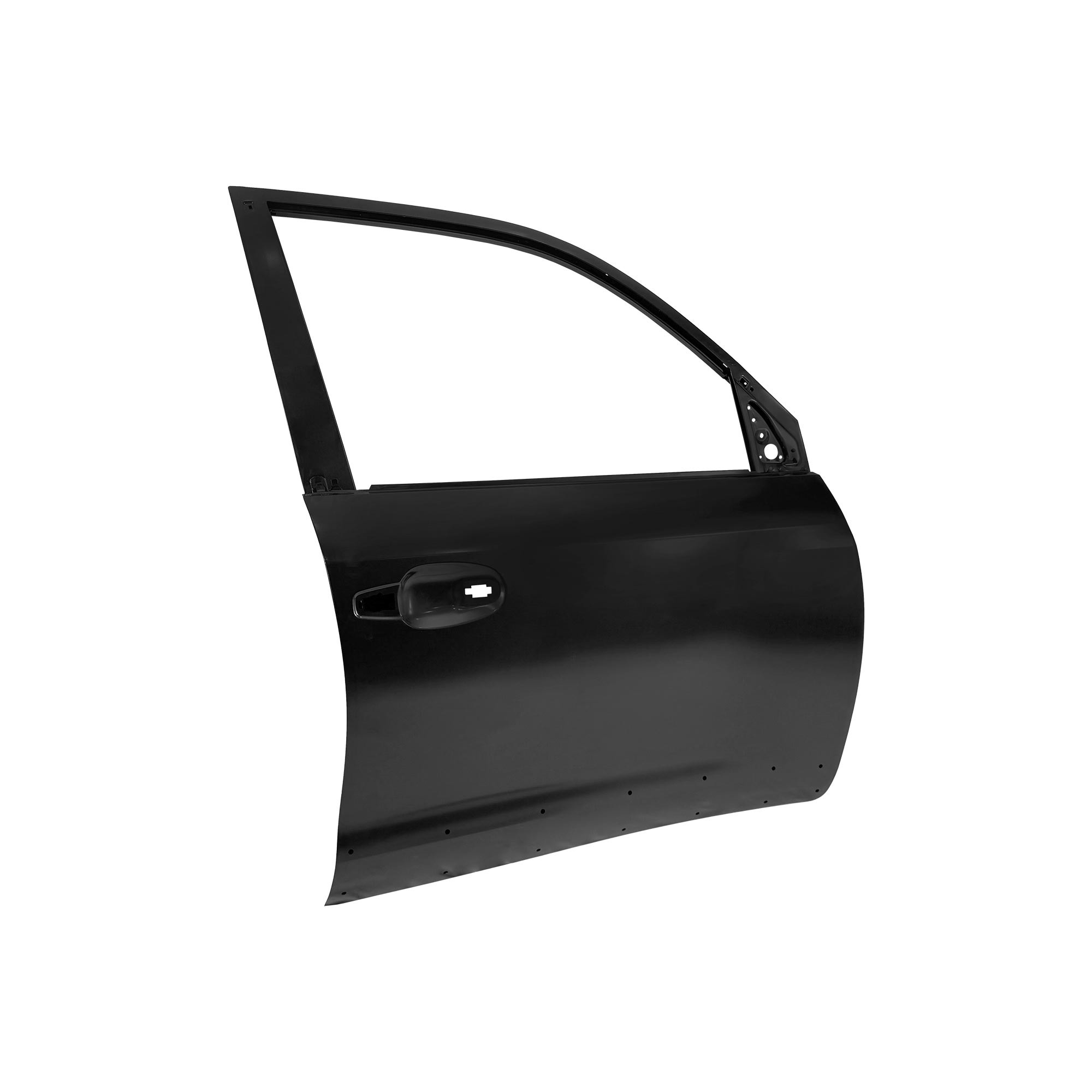 REPLACEMENT FRONT DOOR RH WITH MOLDING HOLE, FOR TOYOTA LAND CRUISER FJ200, (STEEL)