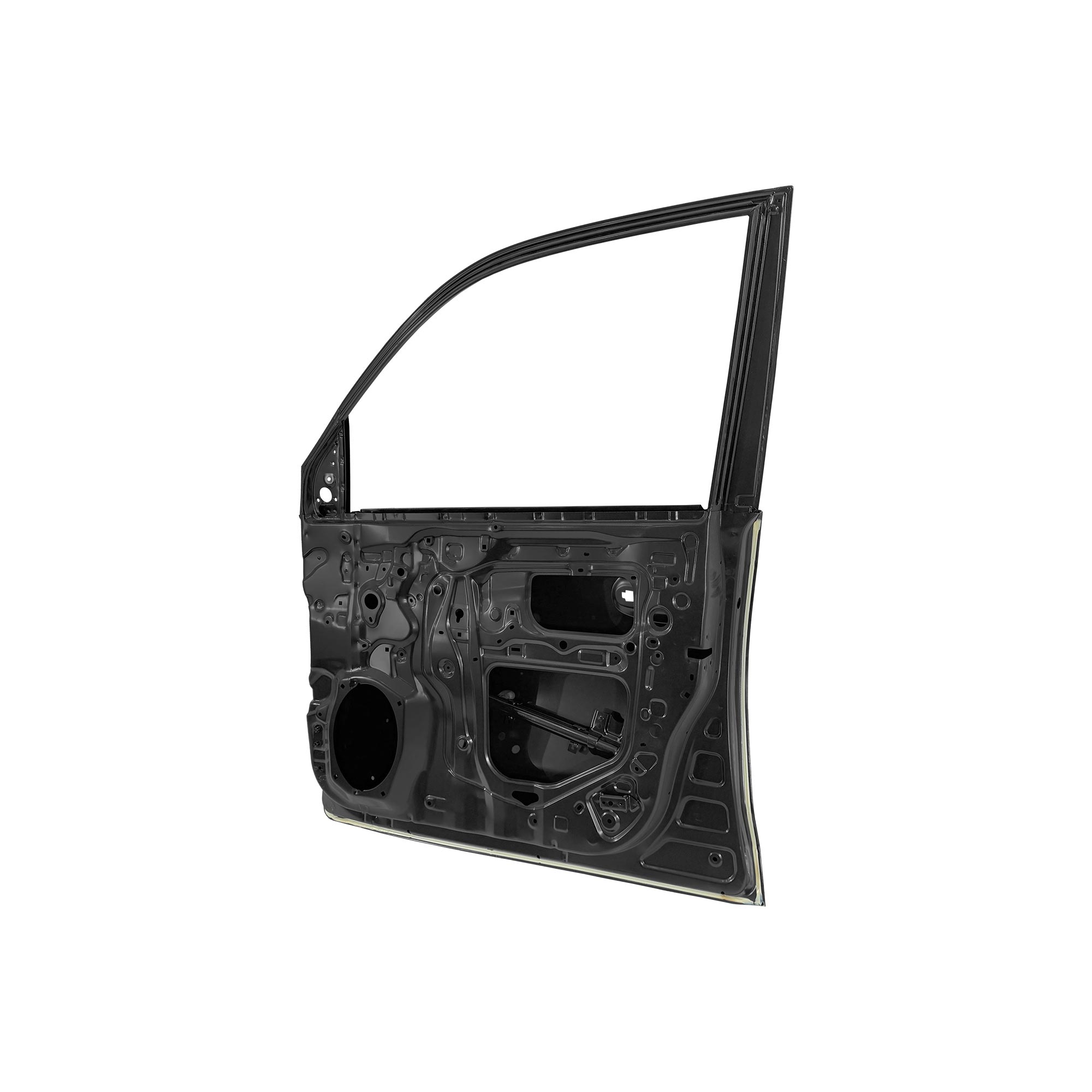 REPLACEMENT FRONT DOOR RH WITH MOLDING HOLE, FOR TOYOTA LAND CRUISER FJ200, (STEEL)