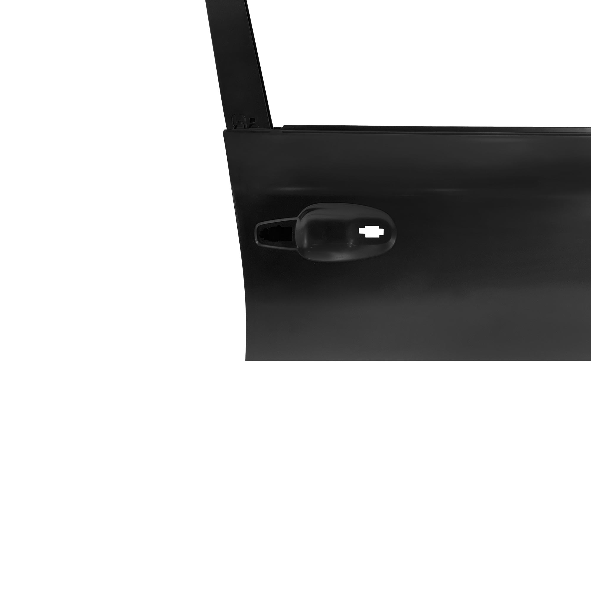 REPLACEMENT FRONT DOOR RH WITH MOLDING HOLE, FOR TOYOTA LAND CRUISER FJ200, (STEEL)