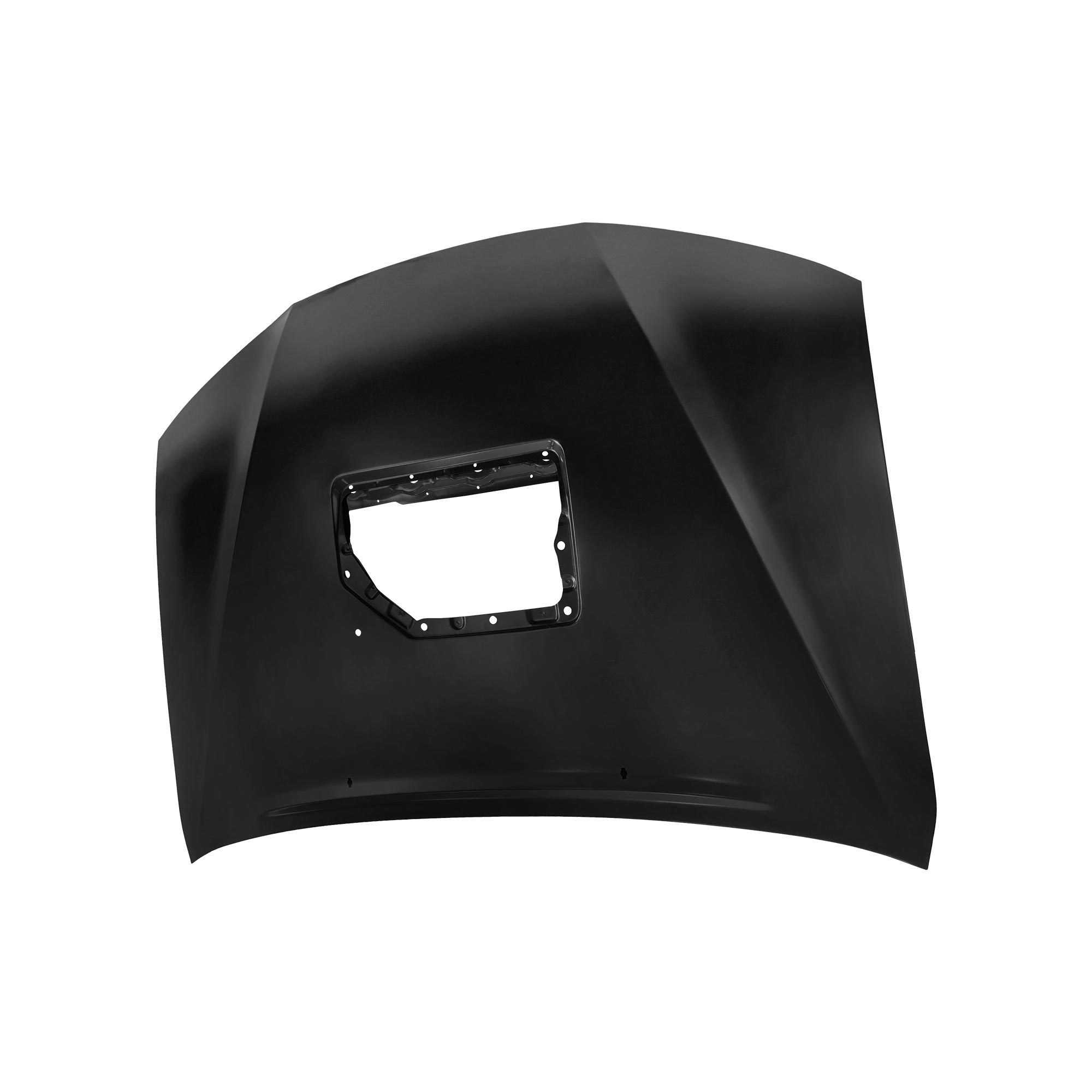 REPLACEMENT HOOD W HOLE, 2012, FOR TOYOTA FORTUNER, 67001-60490, (STEEL)