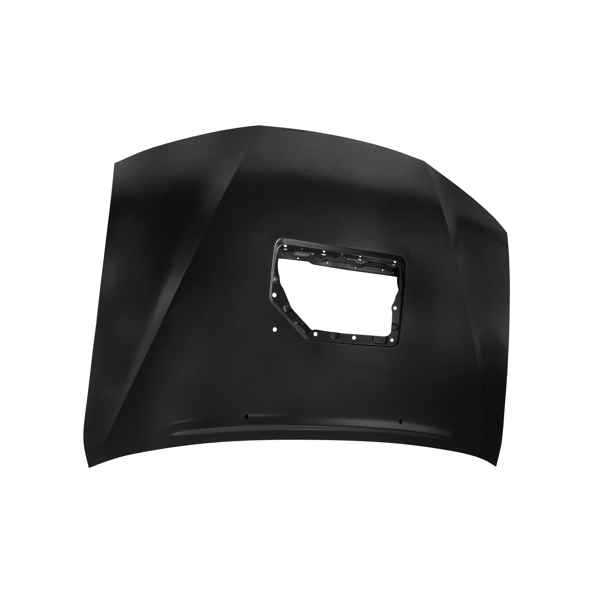 REPLACEMENT HOOD W HOLE, 2012, FOR TOYOTA FORTUNER, 67001-60490, (STEEL)