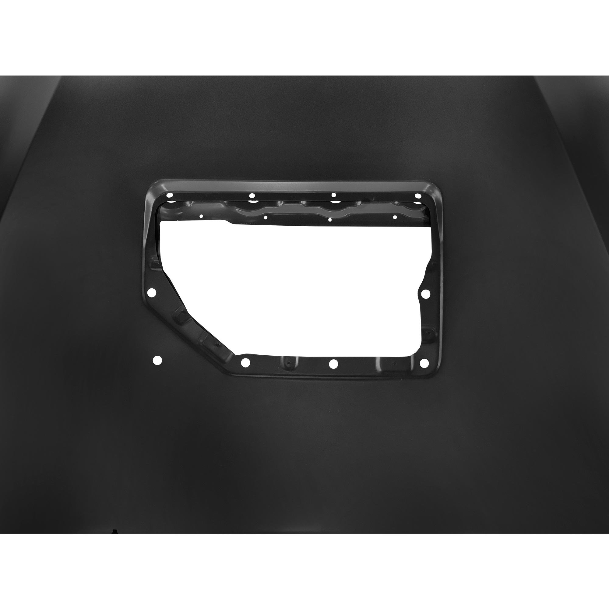 REPLACEMENT HOOD W HOLE, 2012, FOR TOYOTA FORTUNER, 67001-60490, (STEEL)