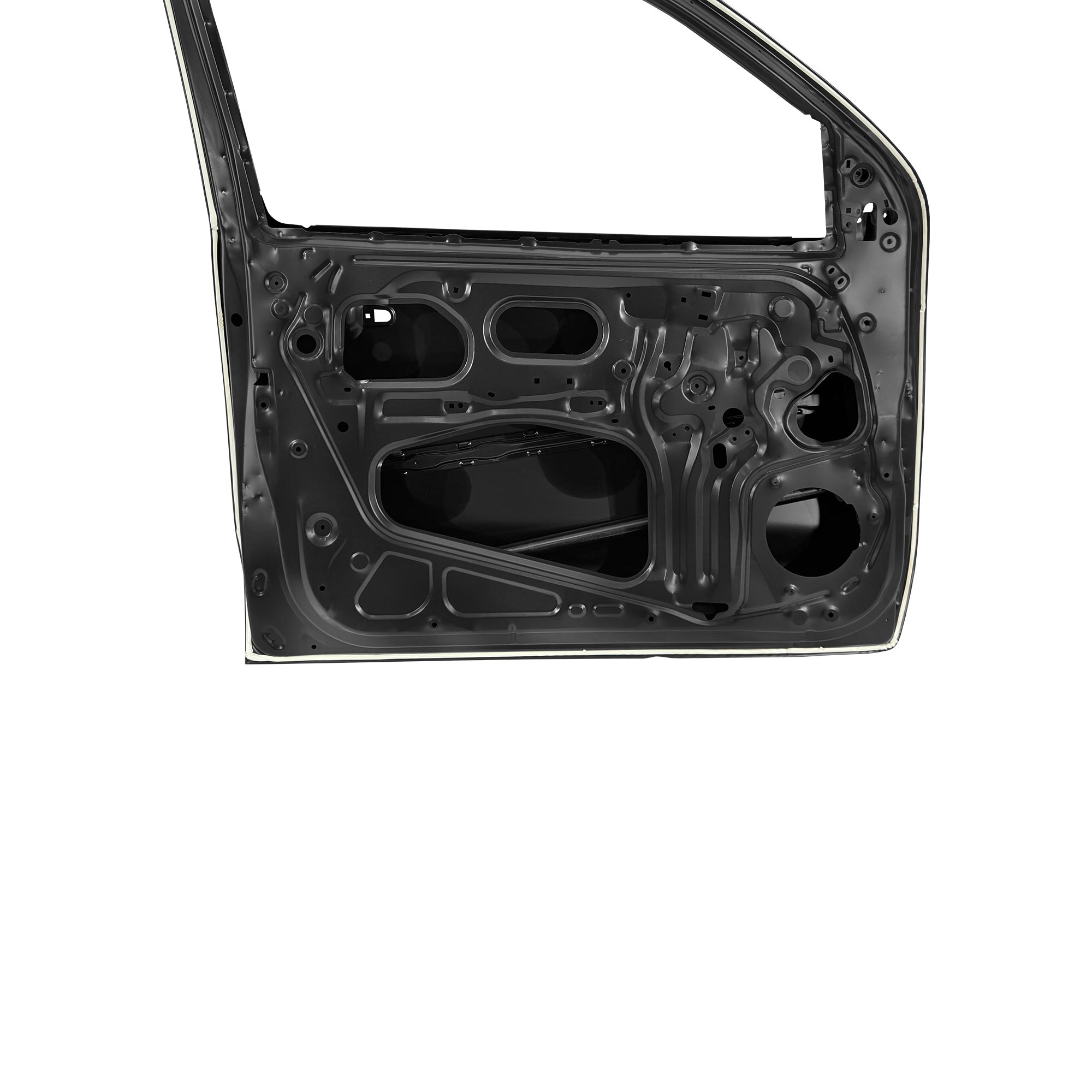REPLACEMENT ONE AND HALF CABIN FRONT DOOR LH, FOR TOYOTA HILUX REVO, (STEEL)