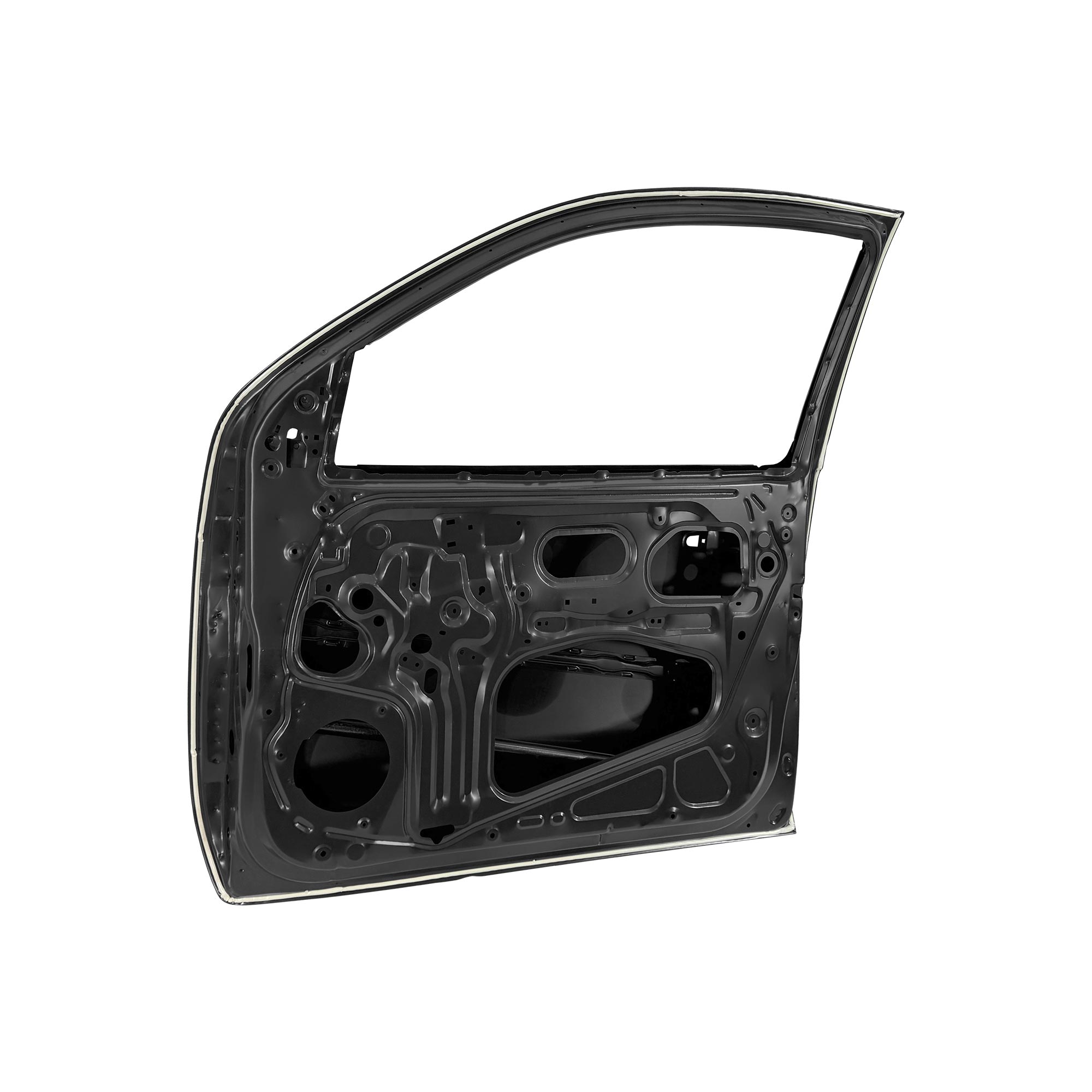 REPLACEMENT ONE AND HALF CABIN FRONT DOOR RH, FOR TOYOTA HILUX REVO, (STEEL)