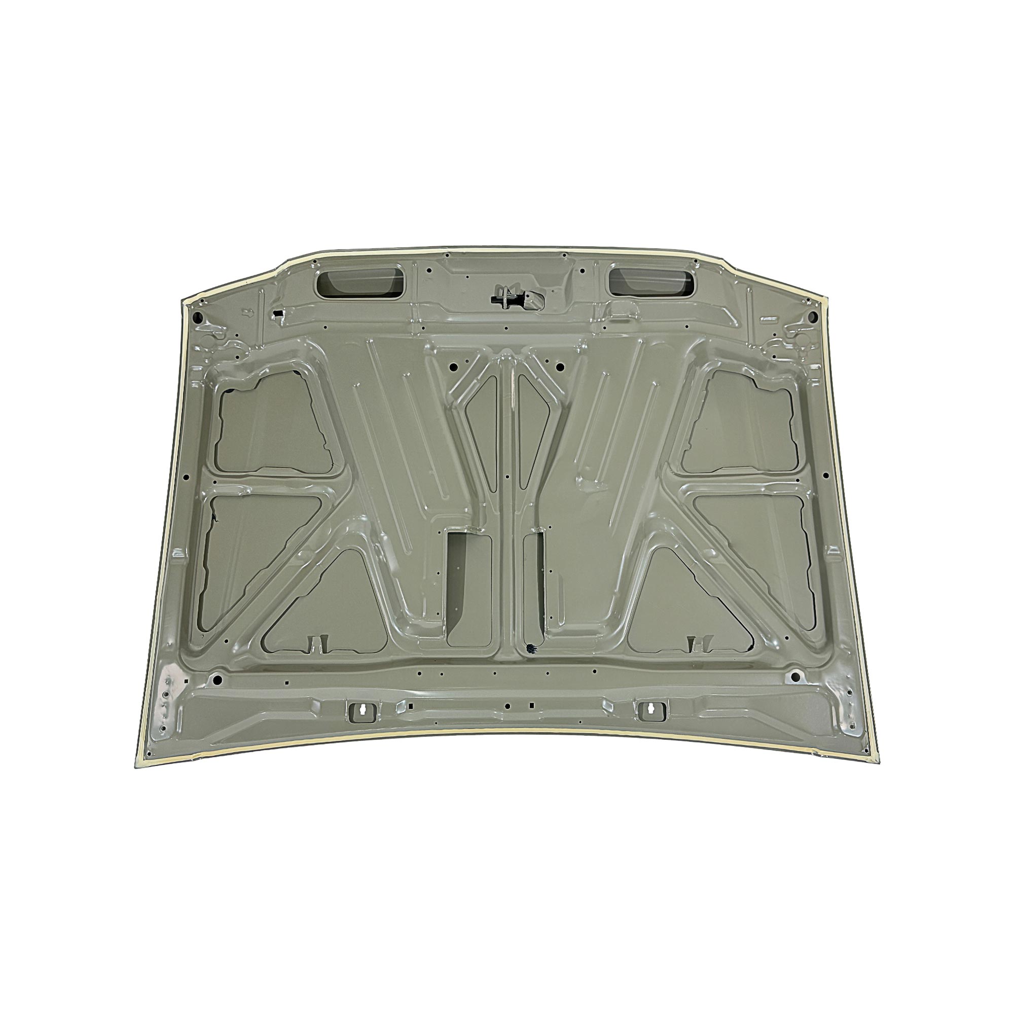 REPLACEMENT HOOD, 1998, FOR TOYOTA PRADO, (STEEL)