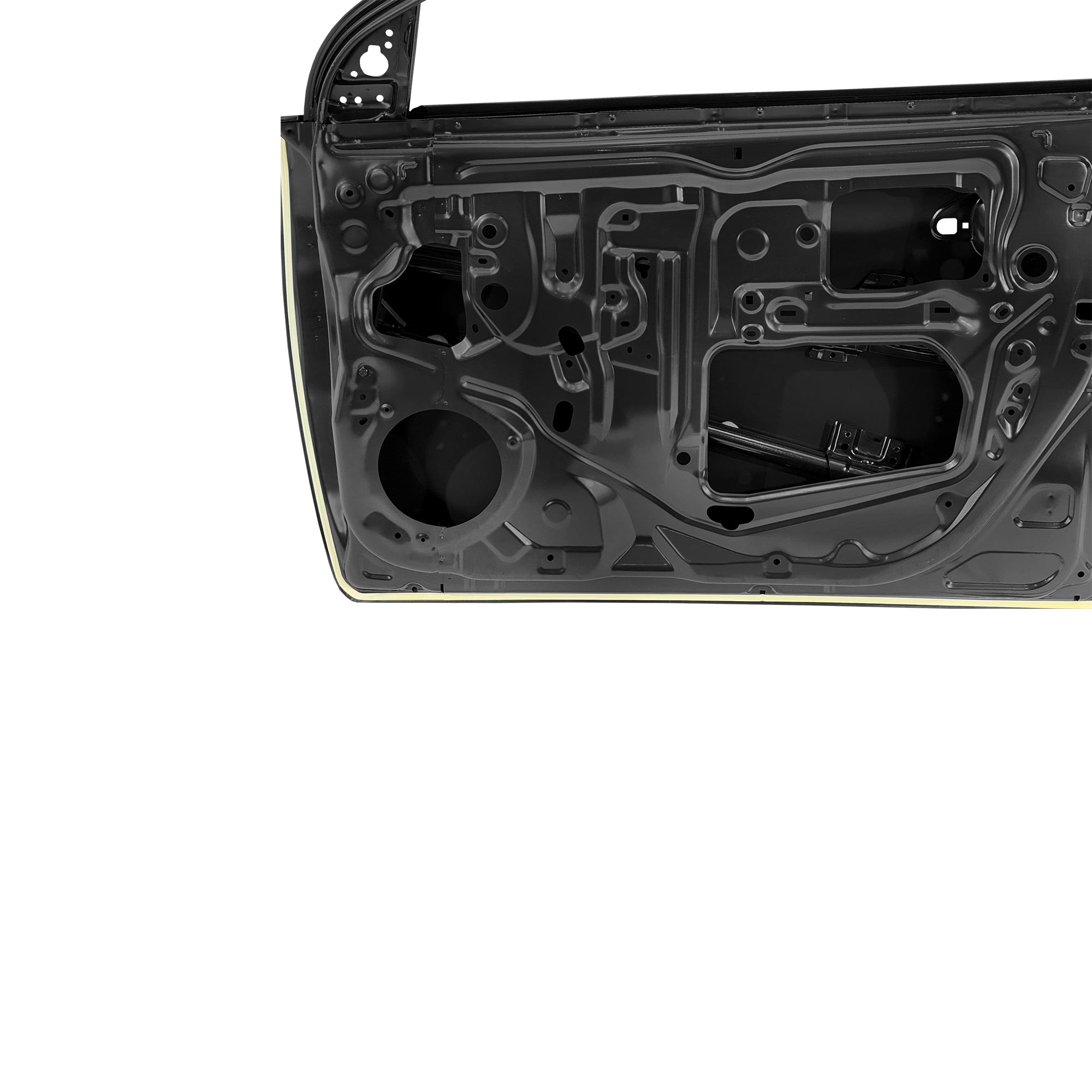 REPLACEMENT FRONT DOOR LH THAILAND, 2013-2017, FOR TOYOTA YARIS, (STEEL)