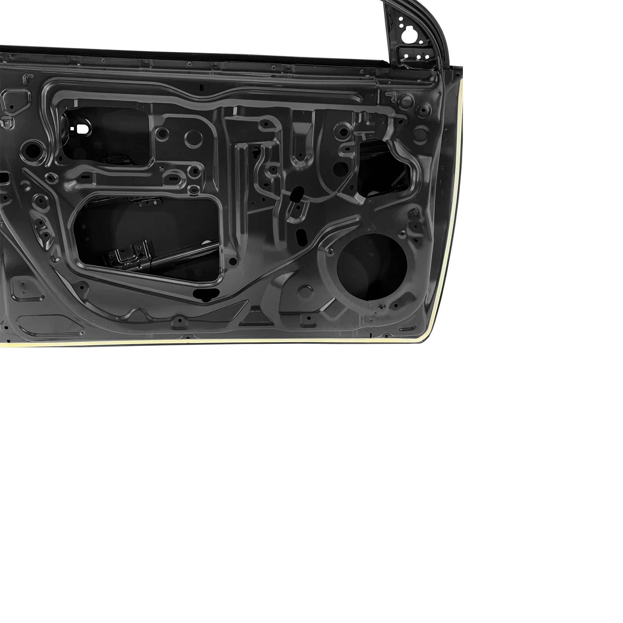 REPLACEMENT FRONT DOOR RH THAILAND, 2013-2017, FOR TOYOTA YARIS, (STEEL)