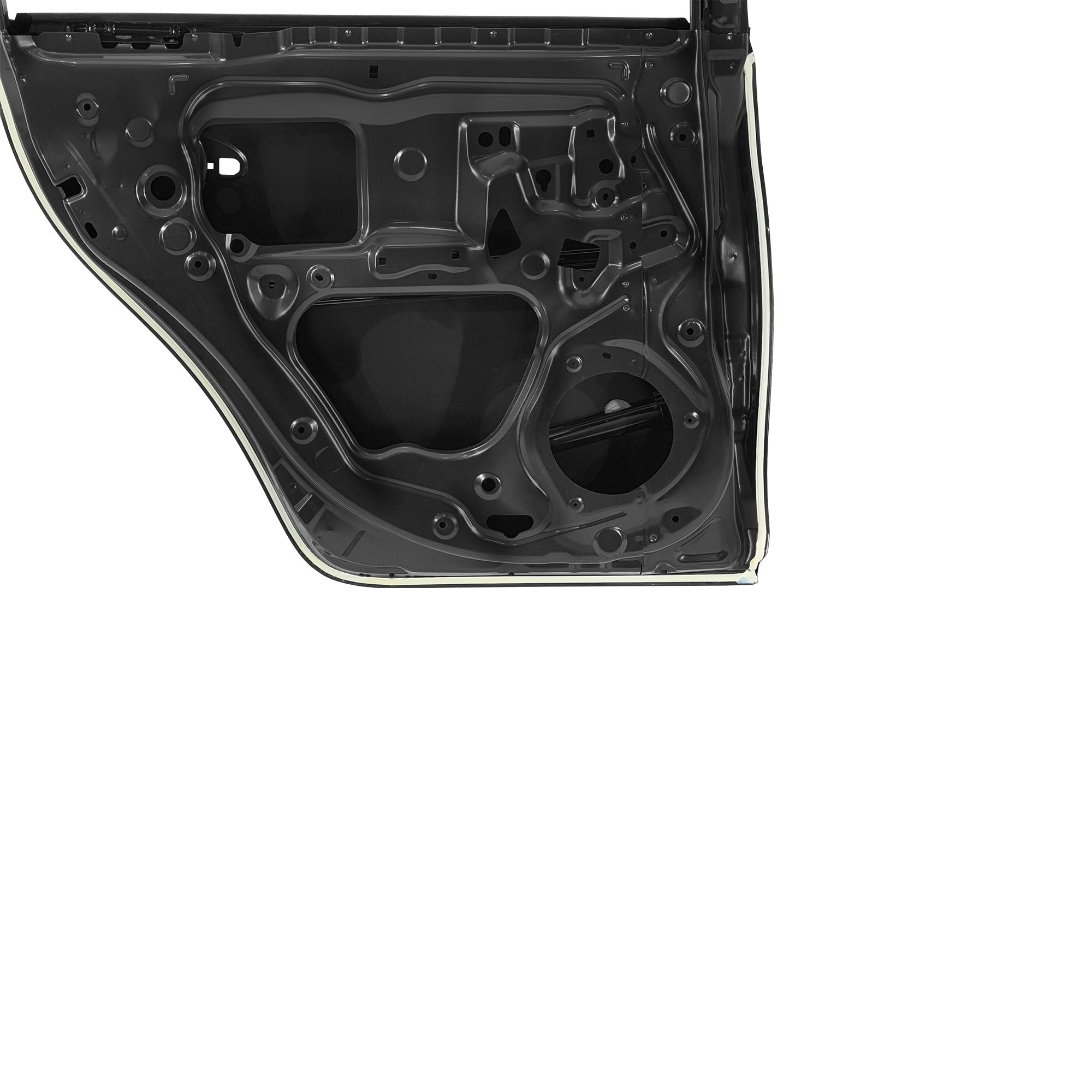 REPLACEMENT REAR DOOR LH THAILAND, 2013-2017, FOR TOYOTA YARIS, 53811-0C060, (STEEL)