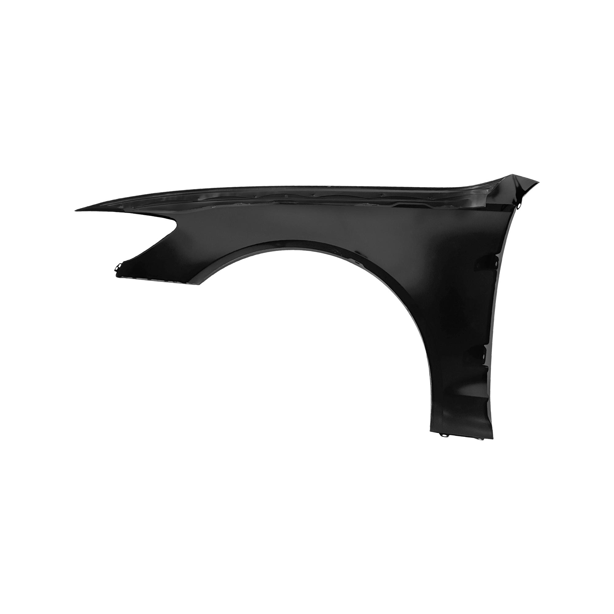 REPLACEMENT FRONT FENDER RH, 2012-2018, FOR AUDI A6 C7, 4GD 821 101A/102A, (STEEL)