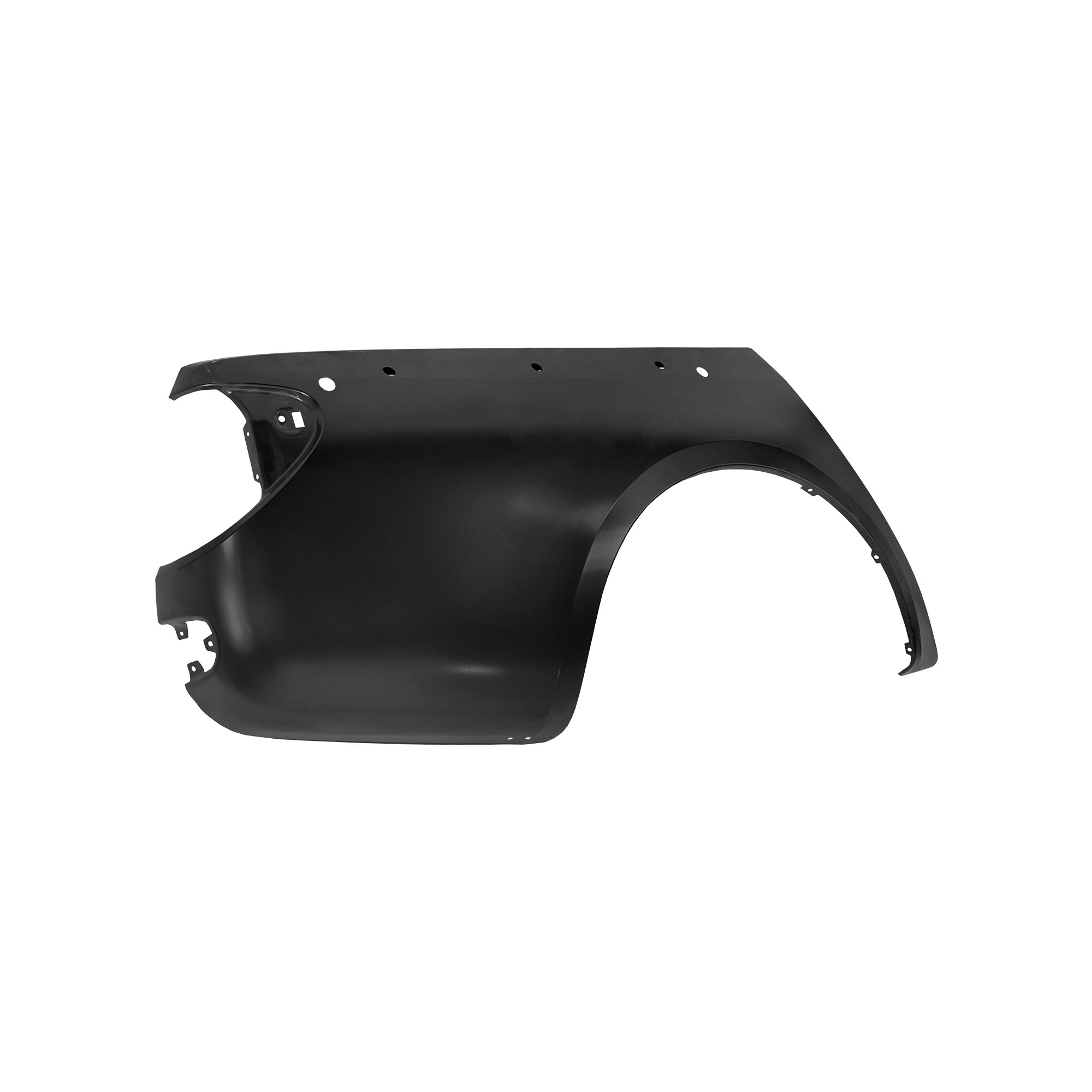 REPLACEMENT REAR FENDER RH WITH HOOK, 2005-2014, FOR MITSUBISHI L200(SPORTERO), 6722A248, (STEEL)