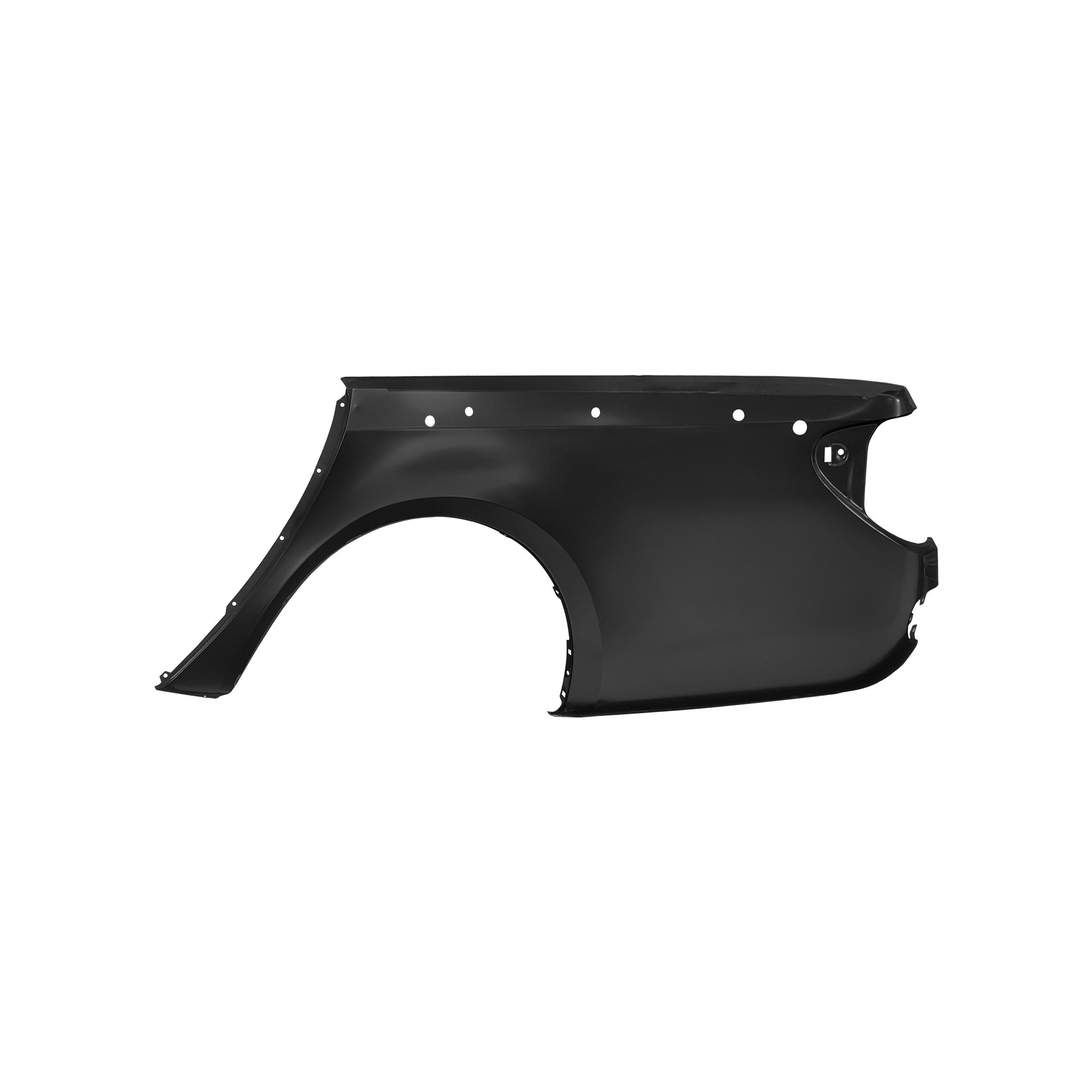 REPLACEMENT REAR FENDER RH WITH HOOK, 2005-2014, FOR MITSUBISHI L200(SPORTERO), 6722A248, (STEEL)
