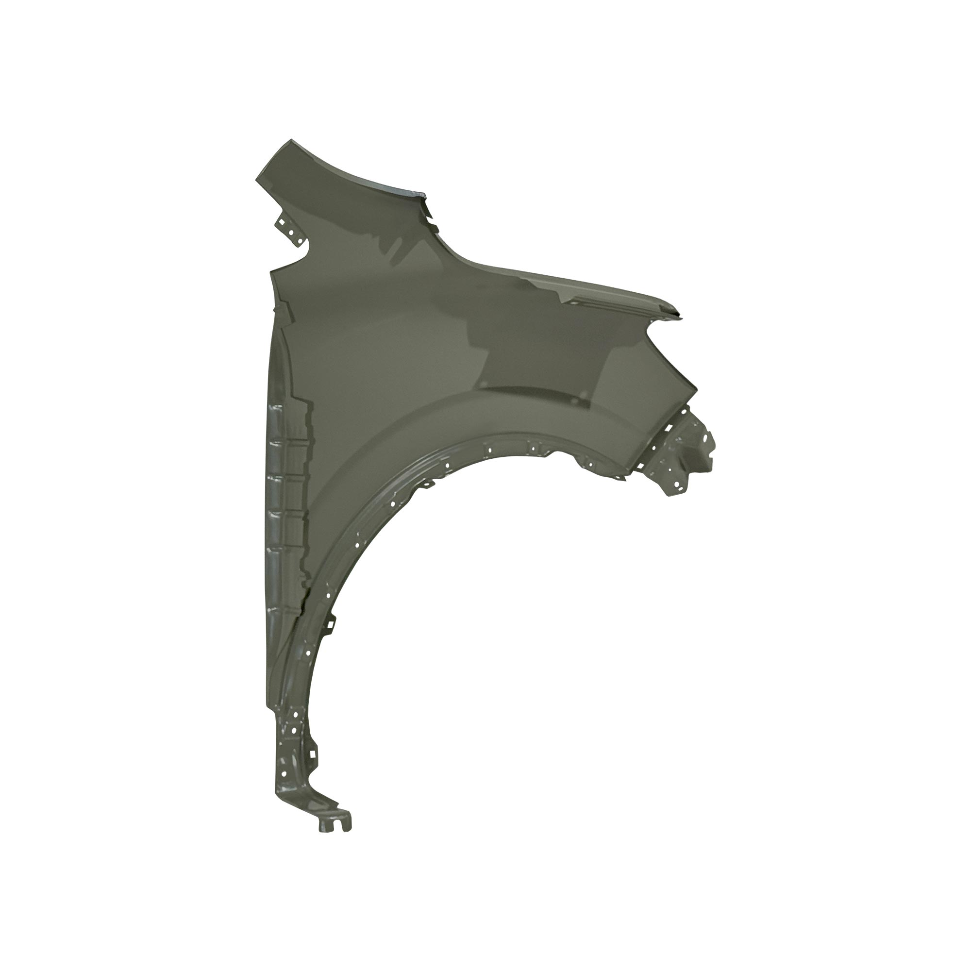 REPLACEMENT FRONT FENDER LH, FOR RENAULT KADJAR, 631013206R, (STEEL)