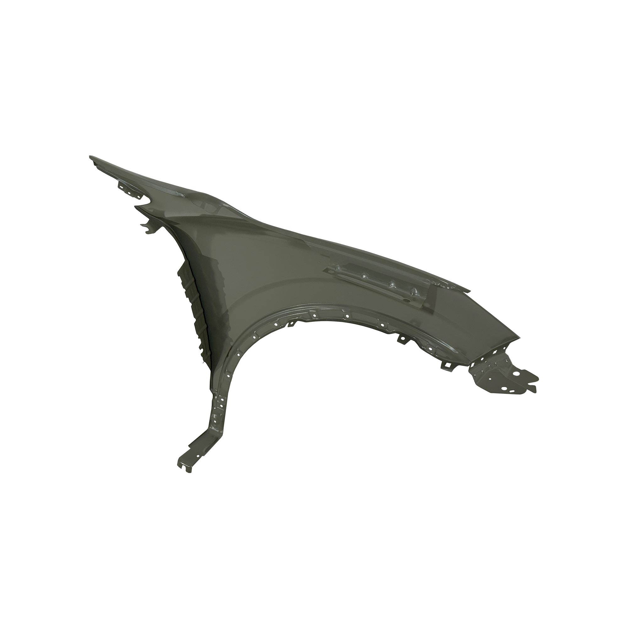 REPLACEMENT FRONT FENDER LH, FOR RENAULT KADJAR, 631013206R, (STEEL)