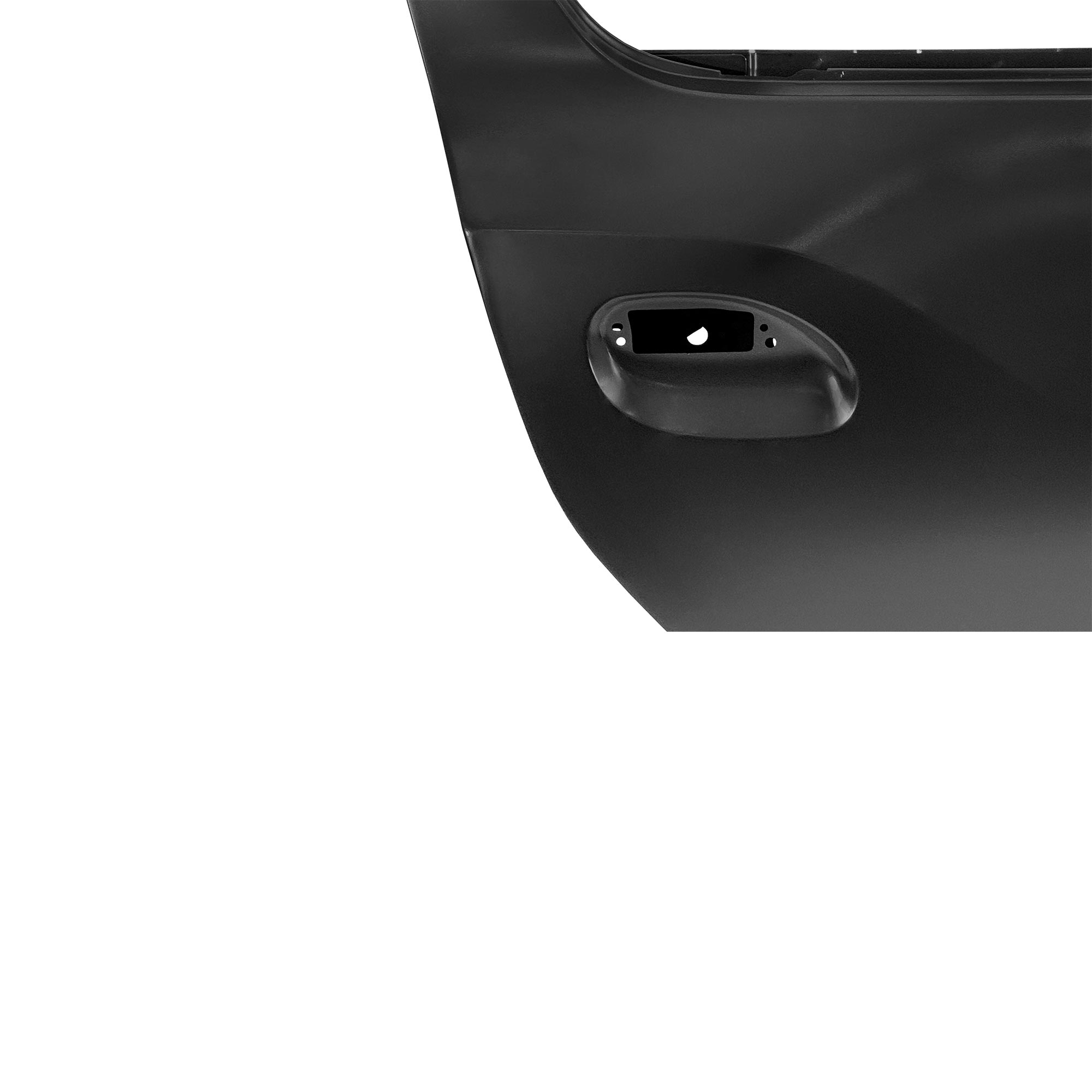 REPLACEMENT REAR DOOR RH, 2013, FOR DACIA SANDERO, 821002434R, (STEEL)