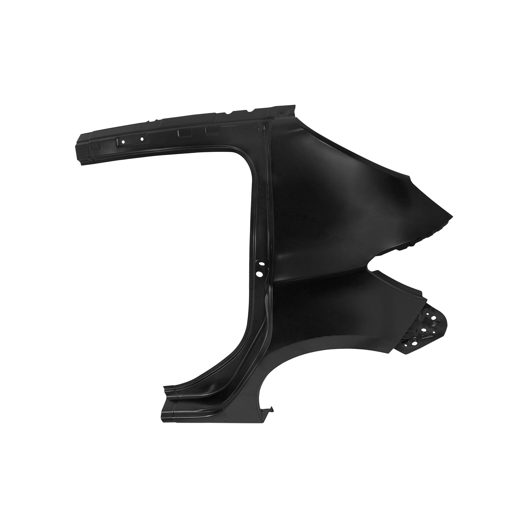 REPLACEMENT REAR FENDER LH, 2013, FOR DACIA SANDERO, 760331162R, (STEEL)