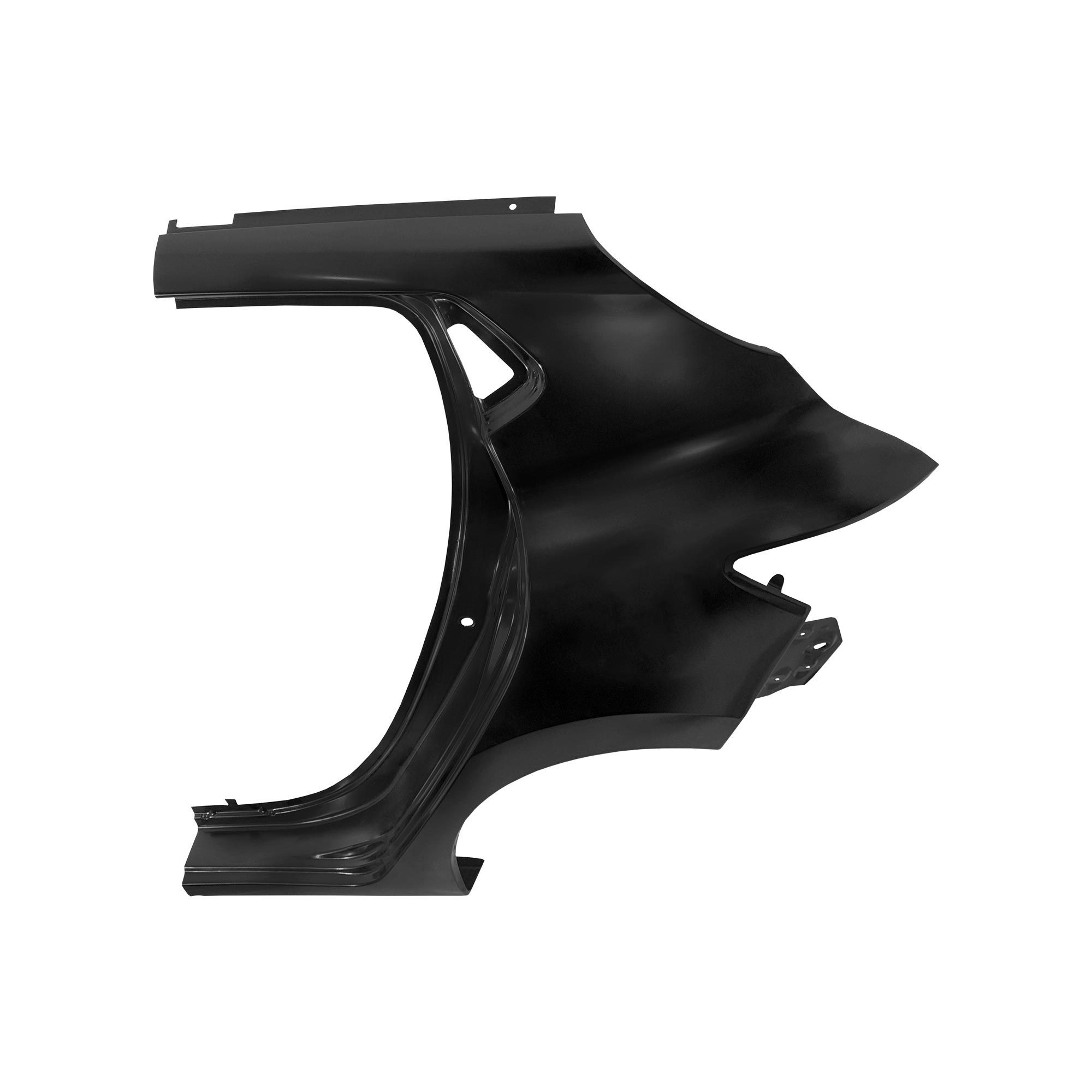 REPLACEMENT REAR FENDER LH, FOR RENAULT CLIO 4, 760308516R, (STEEL)