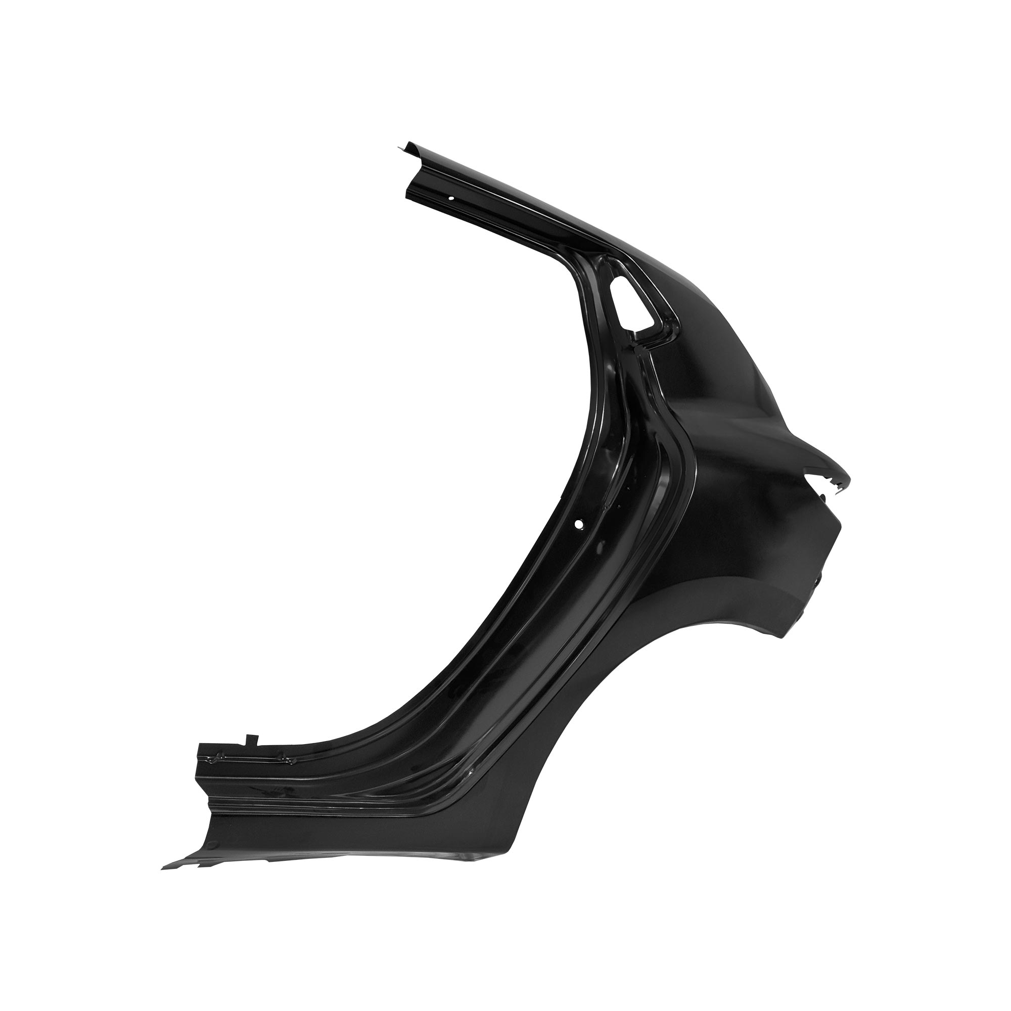 REPLACEMENT REAR FENDER LH, FOR RENAULT CLIO 4, 760308516R, (STEEL)