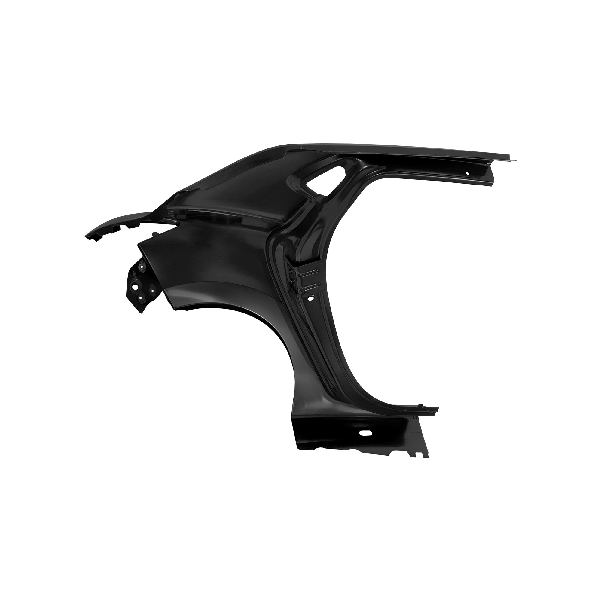 REPLACEMENT REAR FENDER LH, FOR RENAULT CLIO 4, 760308516R, (STEEL)