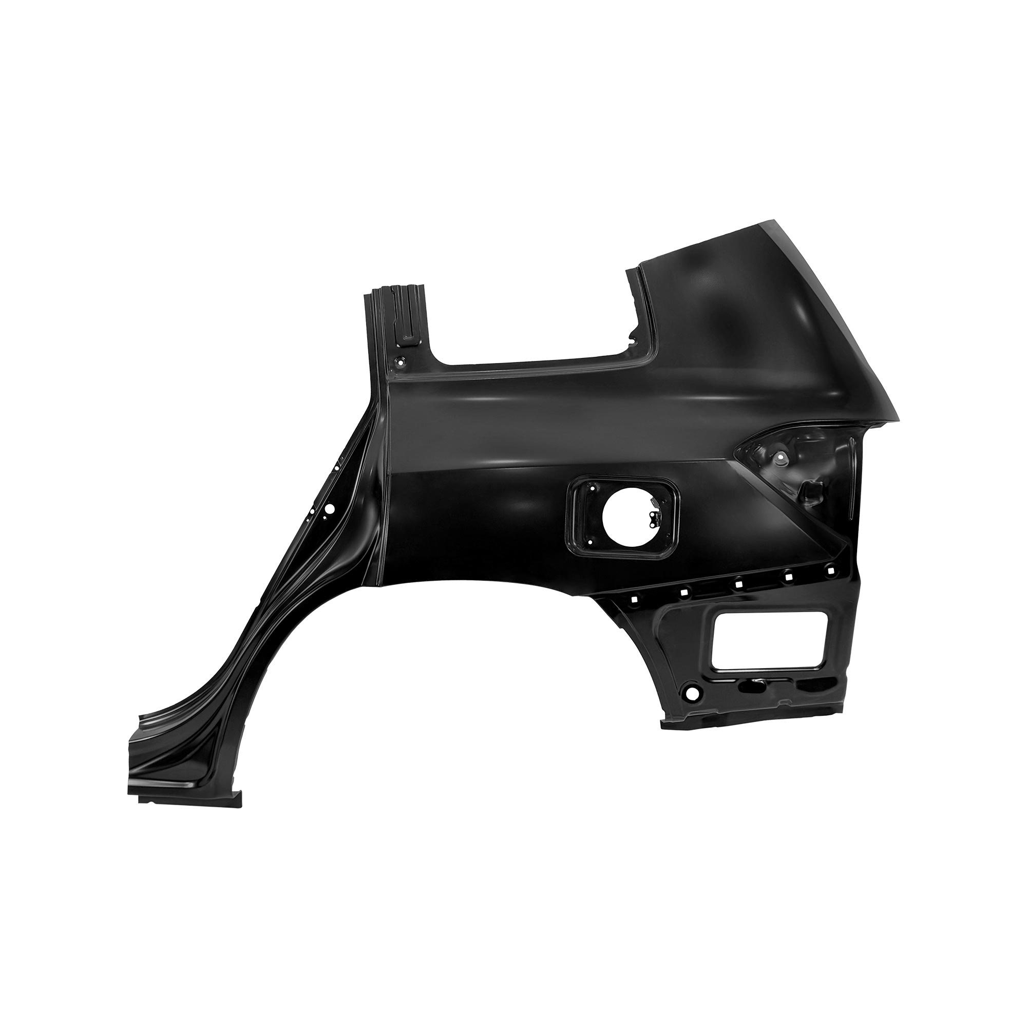 REPLACEMENT REAR FENDER LH, FOR TOYOTA HIGHLANDER, 61602-06130, (STEEL)