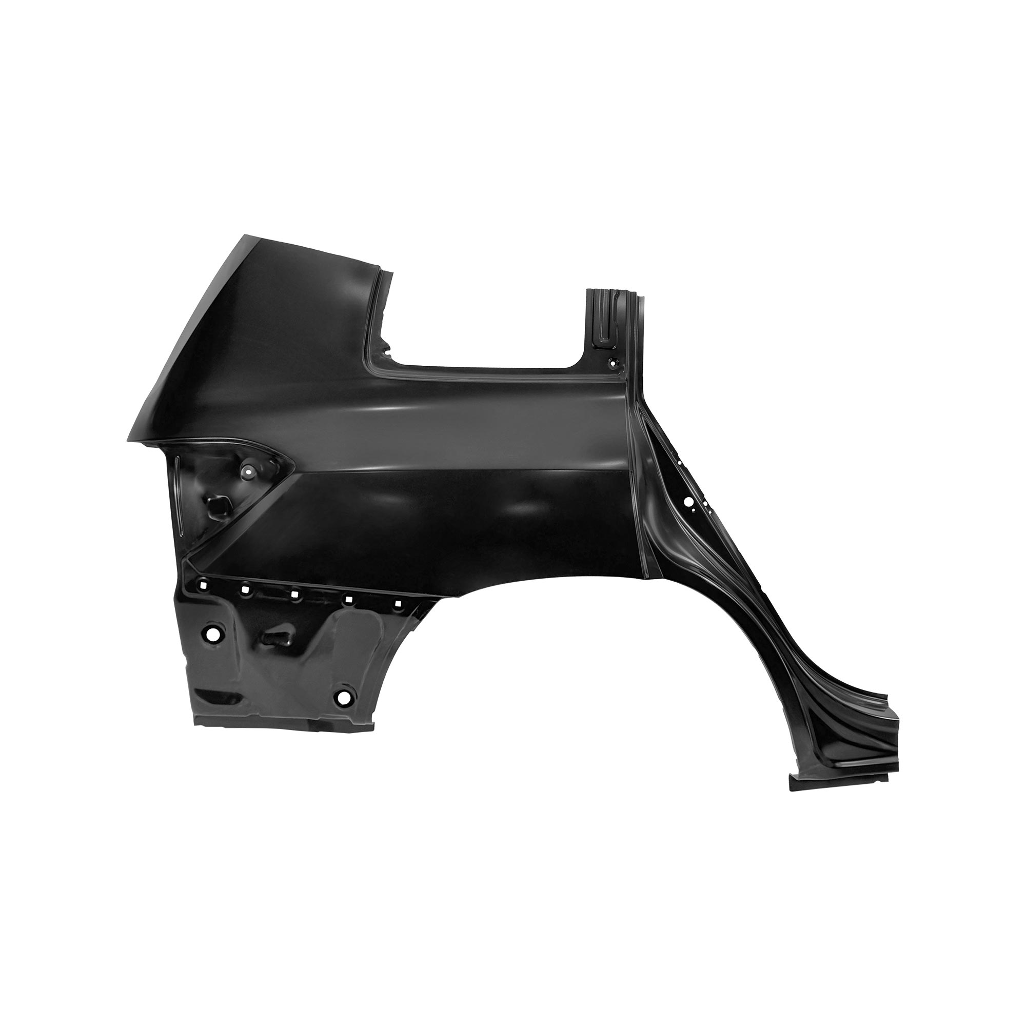 REPLACEMENT REAR FENDER RH, FOR TOYOTA HIGHLANDER, 61601-01640, (STEEL)