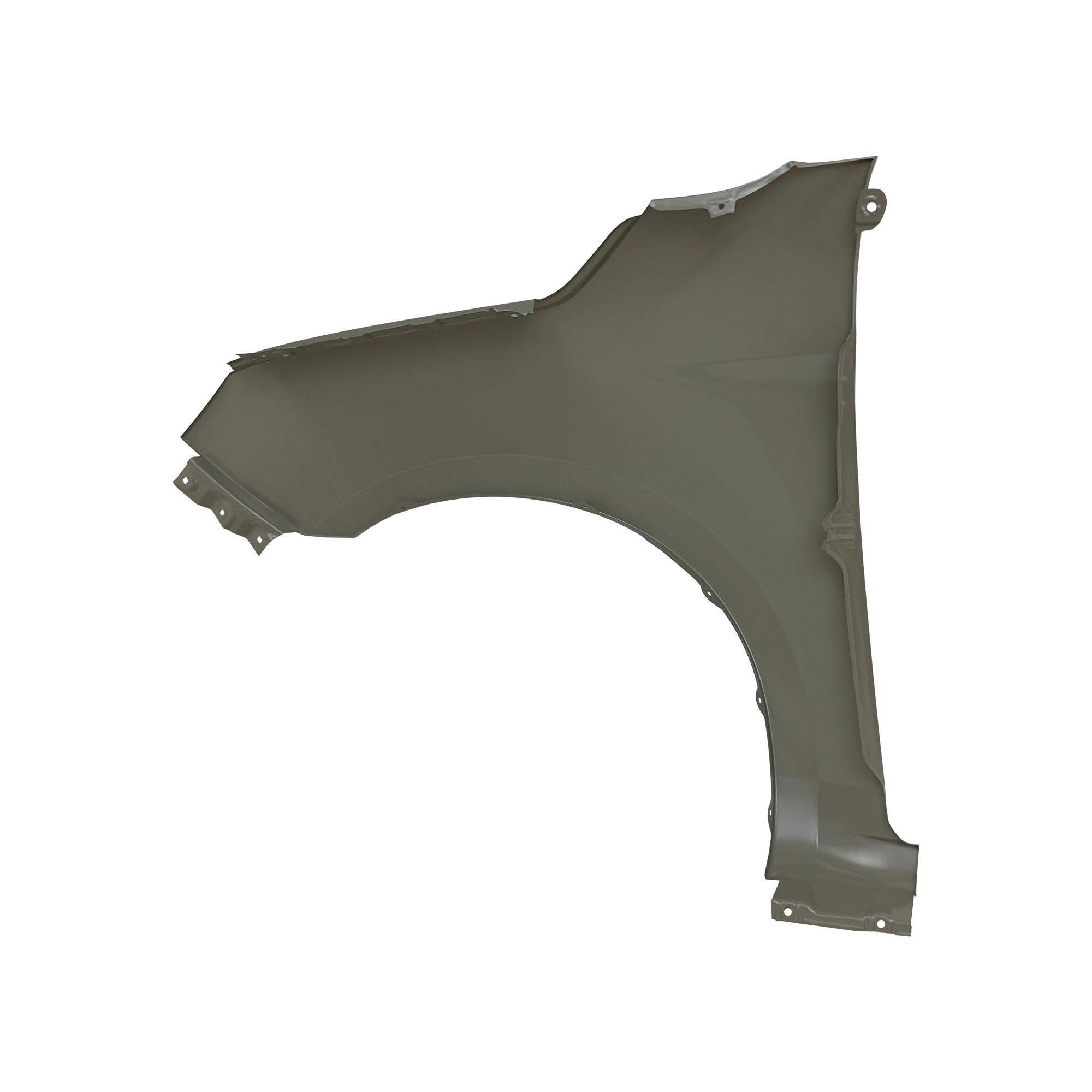 REPLACEMENT FRONT FENDER RH (4WD), 2020-, FOR ISUZU D-MAX, 8-97549741-1, (STEEL)