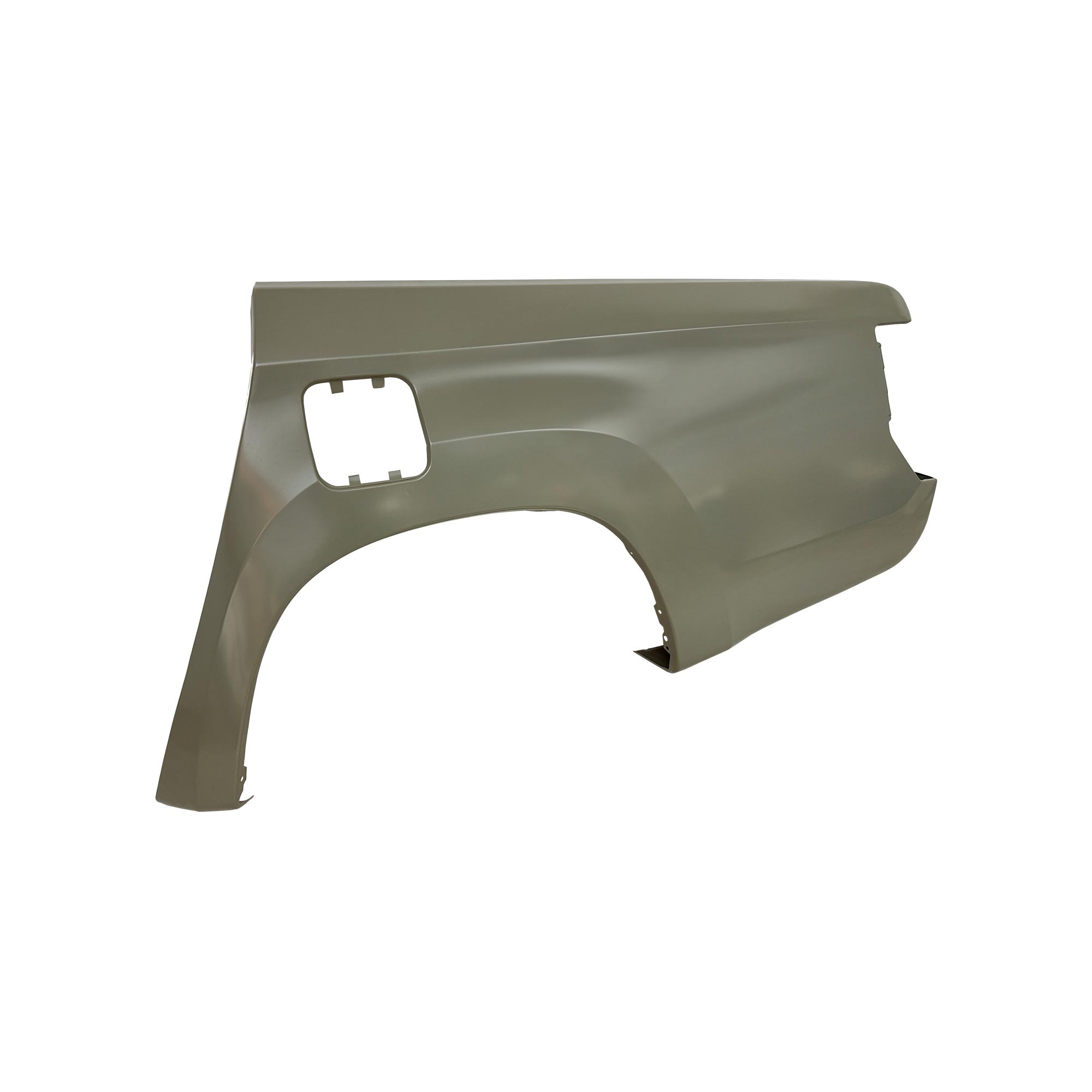 REPLACEMENT REAR FENDER LH, 2018-, FOR MITSUBISHI L200, (STEEL)