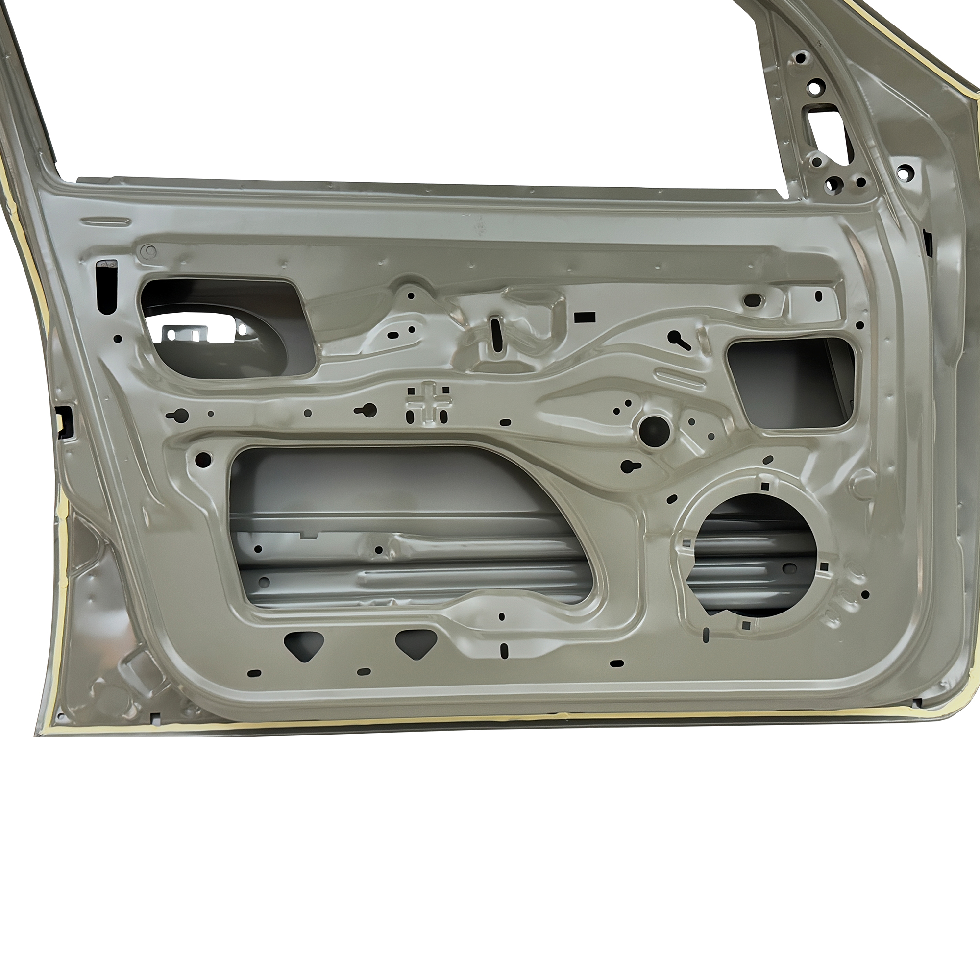 REPLACEMENT FRONT DOOR LH WITH HOLE, FOR RENAULT CLIO 2, 7751472474, (STEEL)