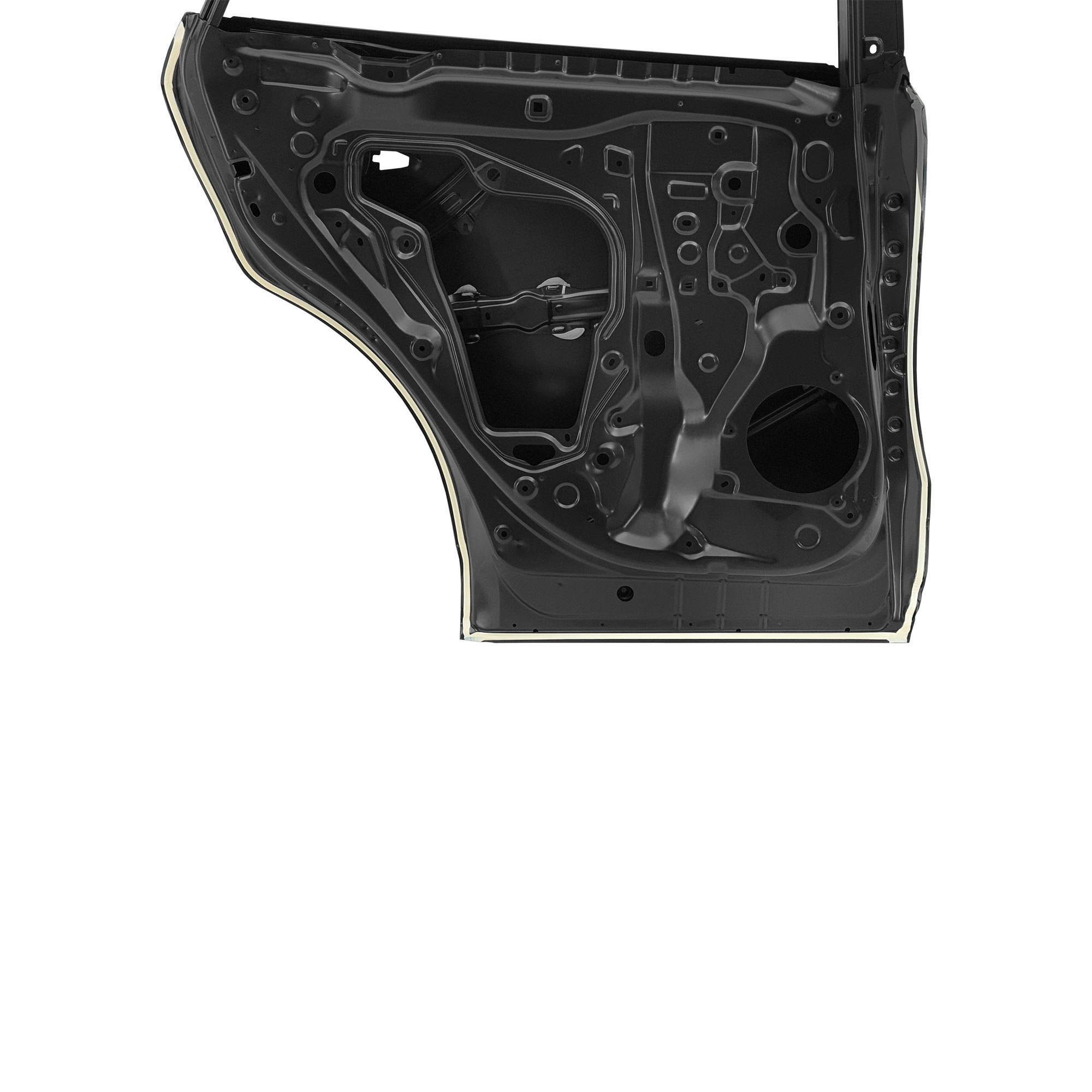 REPLACEMENT REAR DOOR LH, 2022, FOR TOYOTA VENZA, (STEEL)