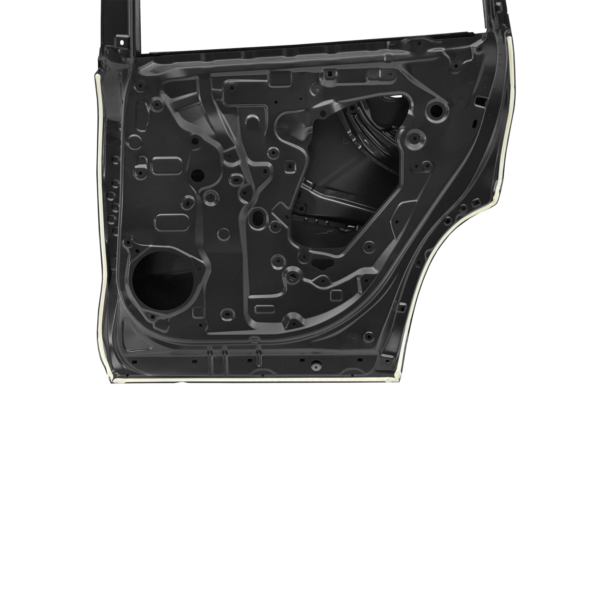 REPLACEMENT REAR DOOR RH, 2021-, FOR TOYOTA HIGHLANDER, 67003-OE200, (STEEL)