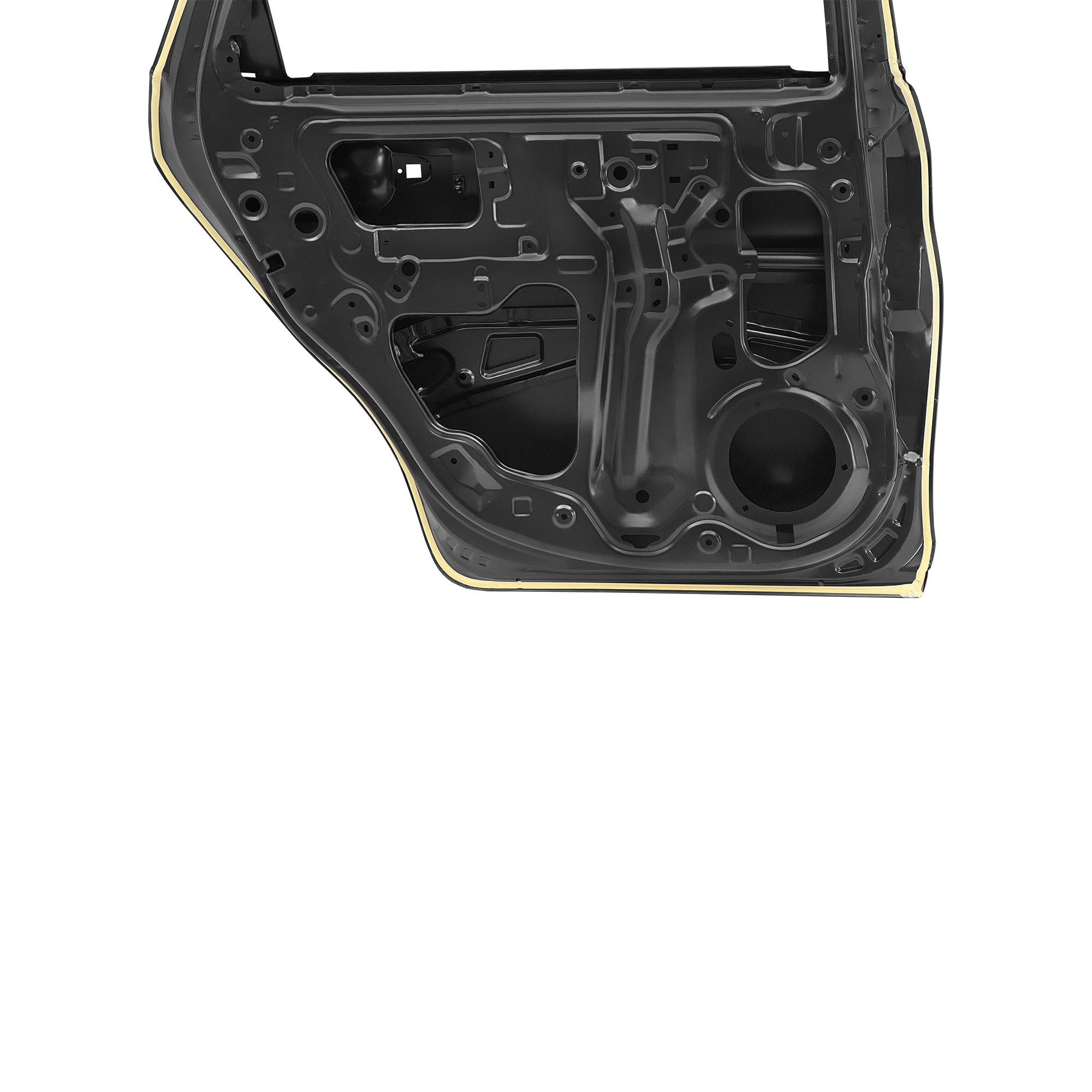 REPLACEMENT REAR DOOR LH, 2023-, FOR TOYOTA YARIS, 67004-BZ760, (STEEL)