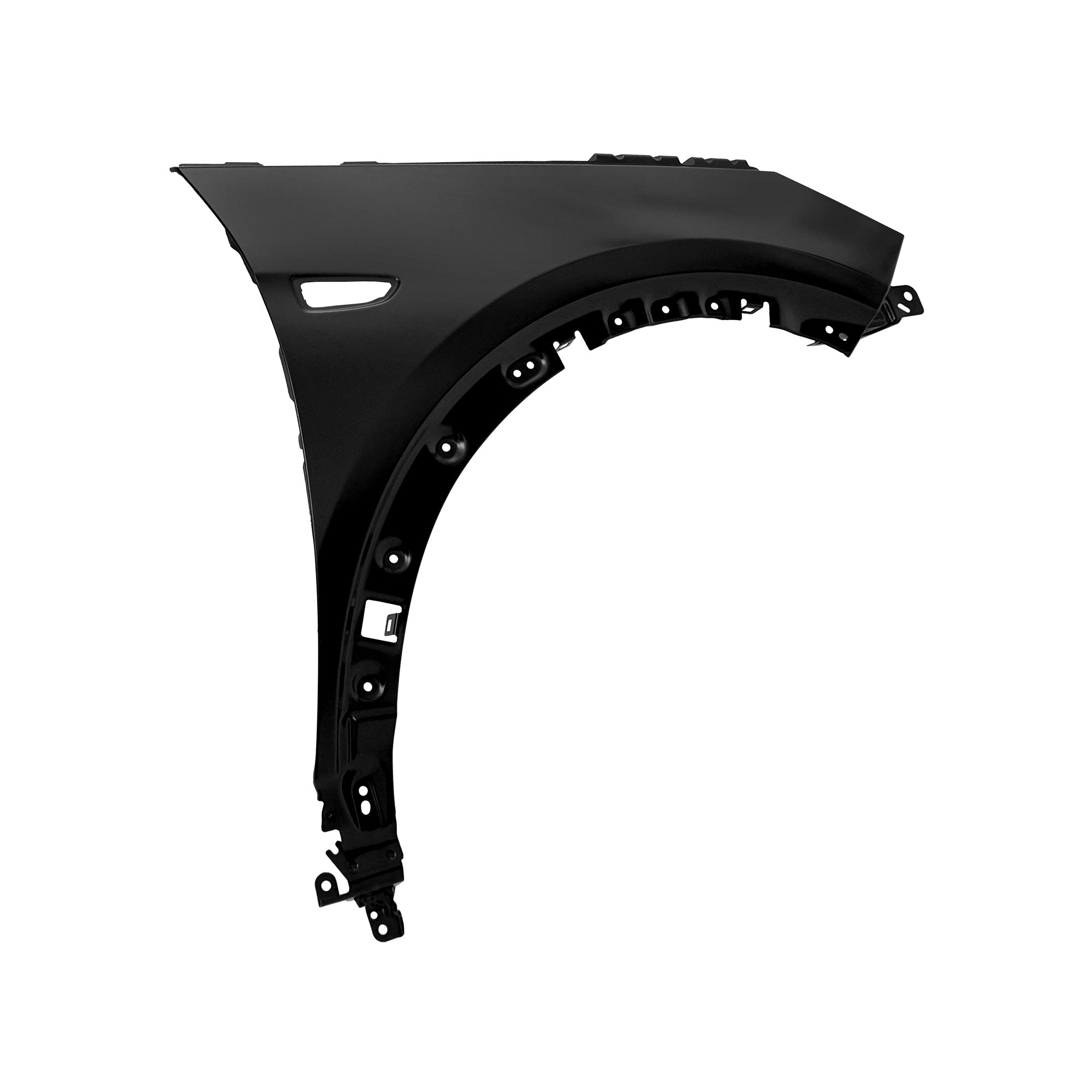 REPLACEMENT FRONT FENDER RH, 2017-, FOR OPEL GRANDLAND X, 9846178380, (ALUMINUM)