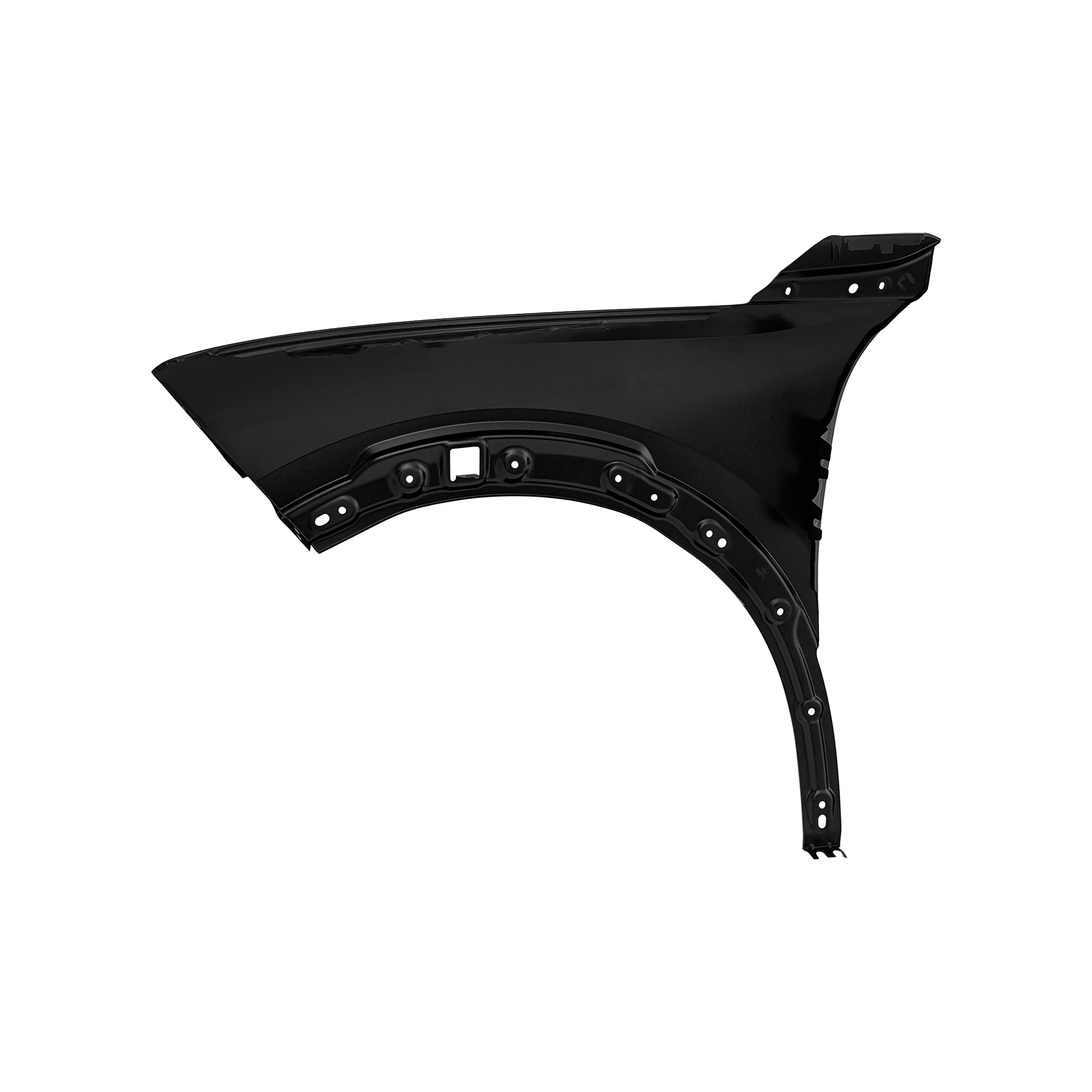 REPLACEMENT FRONT FENDER RH, 2020-, FOR OPEL MOKKA, 9845206180, (STEEL)