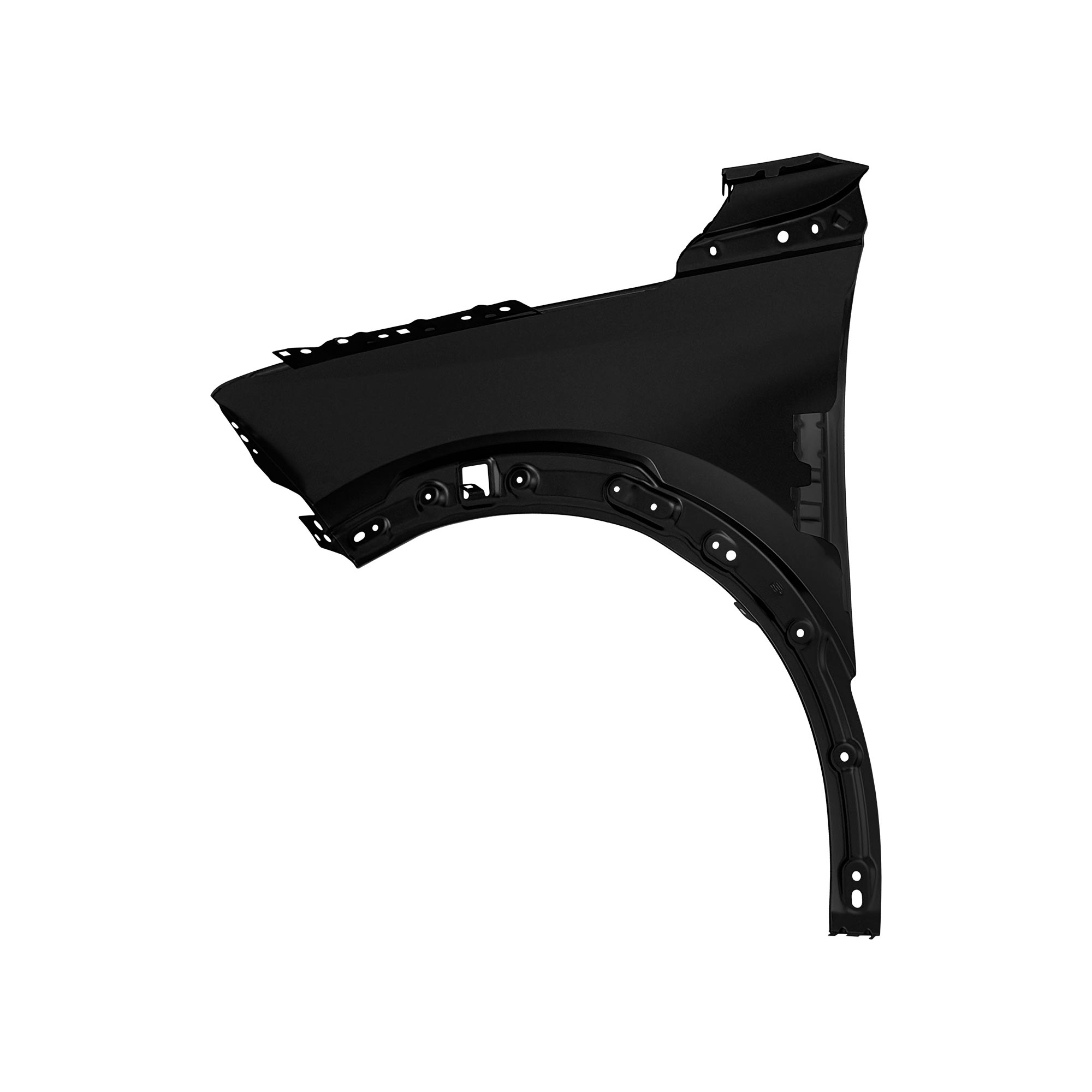 REPLACEMENT FRONT FENDER RH, 2020-, FOR OPEL MOKKA, 9845206180, (STEEL)