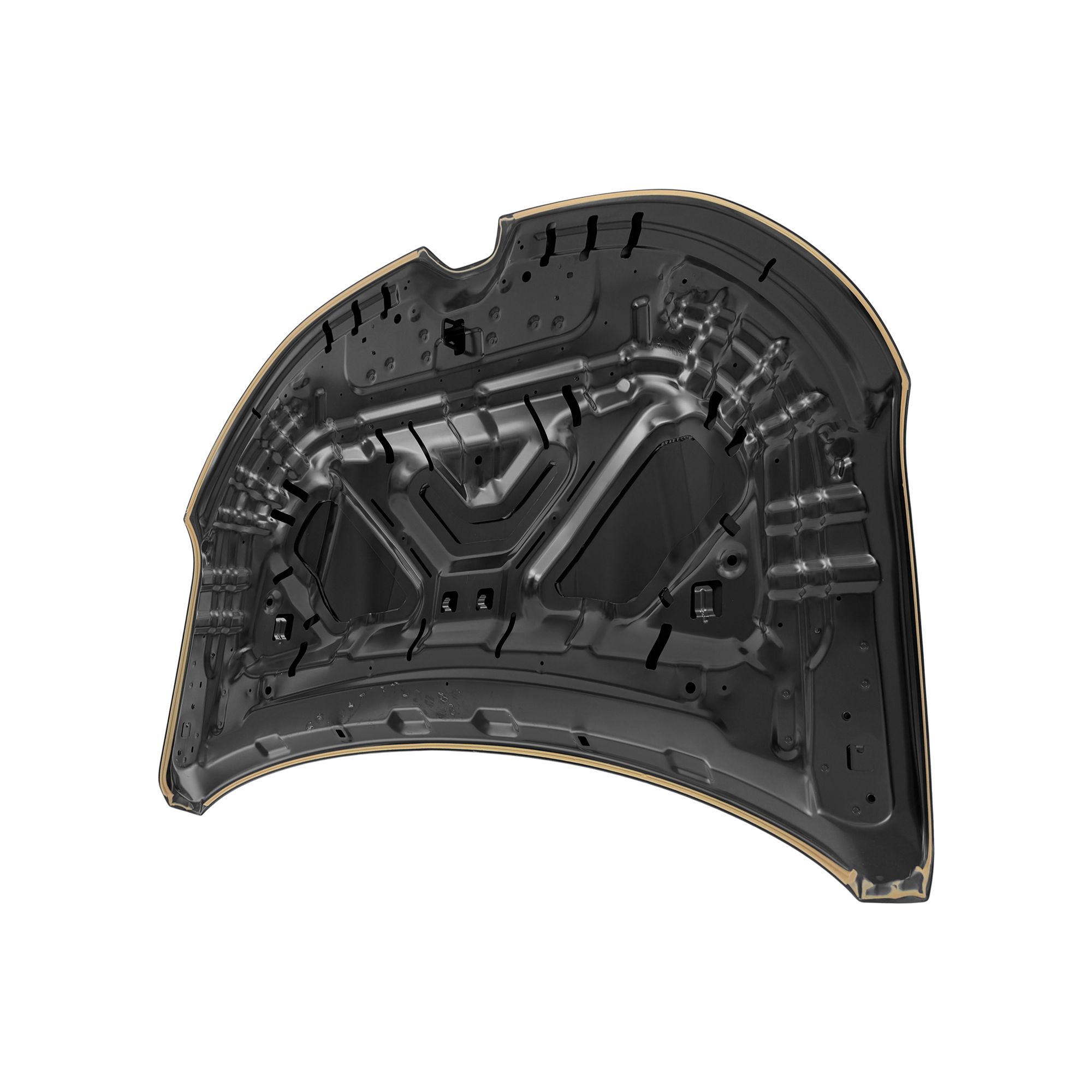 REPLACEMENT HOOD, 2022-, FOR RENAULT AUSTRAL, 651008025R, (ALUMINUM)