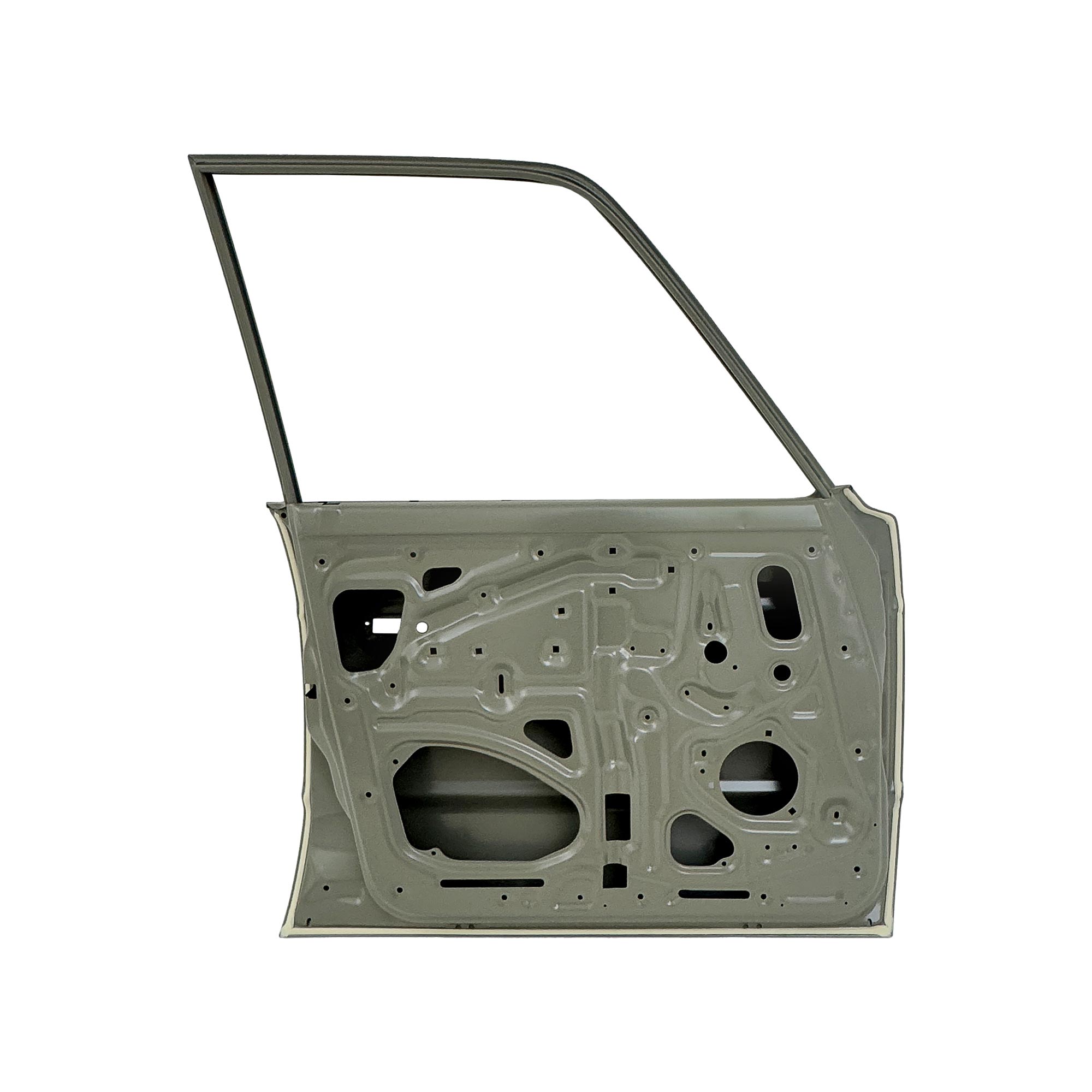 REPLACEMENT FRONT DOOR LH, 1980-1989, FOR TOYOTA LAND CRUISER LC60, (STEEL)