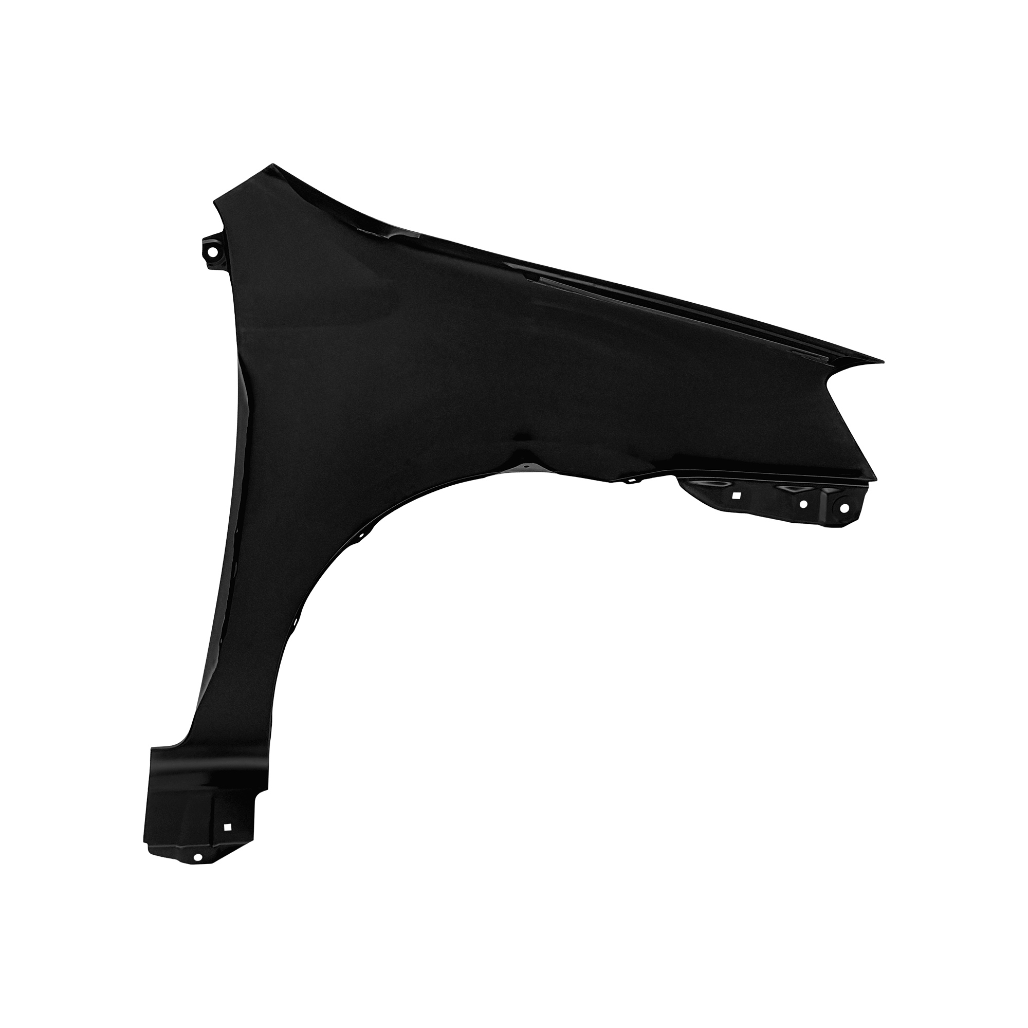 REPLACEMENT FRONT FENDER LH WITHOUT SIDE LAMP HOLE, 2013-, FOR TOYOTA ETIOS, (STEEL)