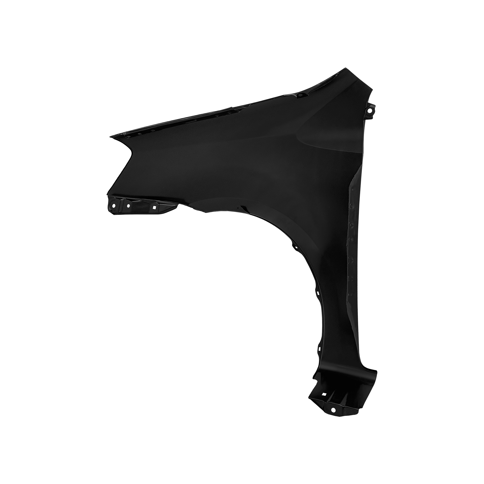 REPLACEMENT FRONT FENDER RH WITHOUT SIDE LAMP HOLE, 2013-, FOR TOYOTA ETIOS, (STEEL)