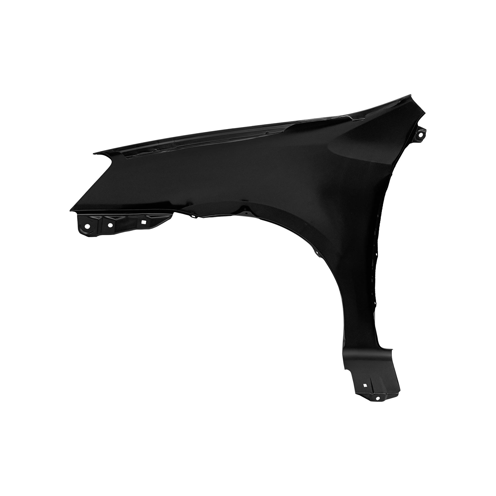 REPLACEMENT FRONT FENDER RH WITHOUT SIDE LAMP HOLE, 2013-, FOR TOYOTA ETIOS, (STEEL)