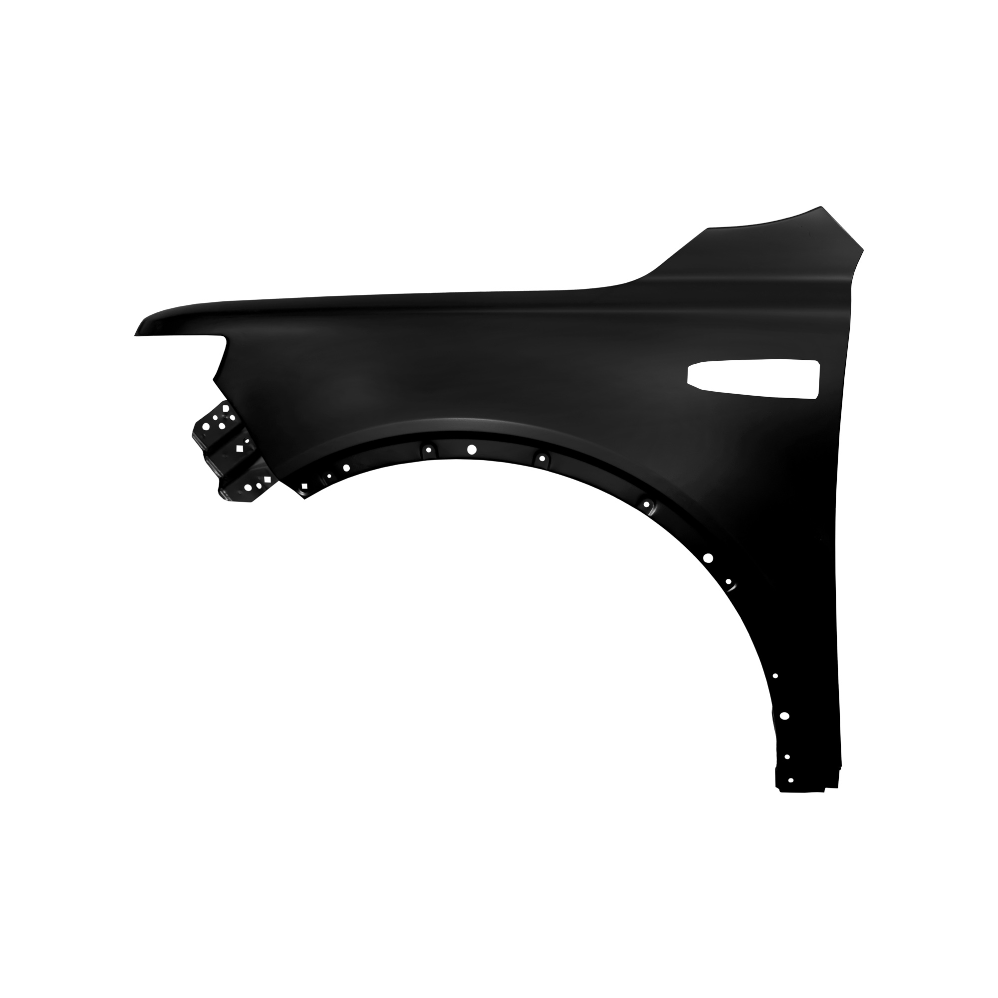REPLACEMENT FRONT FENDER LH WITH CAMERA HOLE, FOR GREAT WALL TANK 500, 8403309XKV3AA, (STEEL)