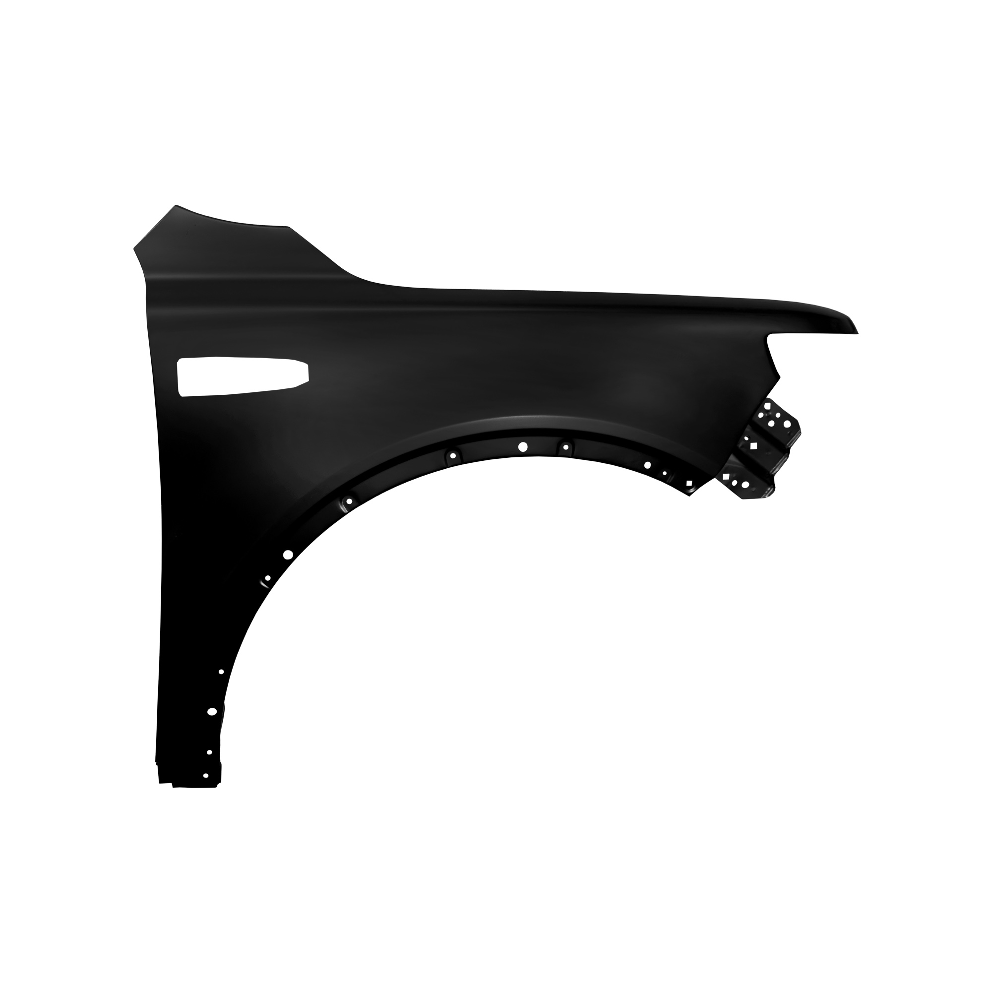 REPLACEMENT FRONT FENDER RH WITH CAMERA HOLE, FOR GREAT WALL TANK 500, 8403310XKV3AA, (STEEL)