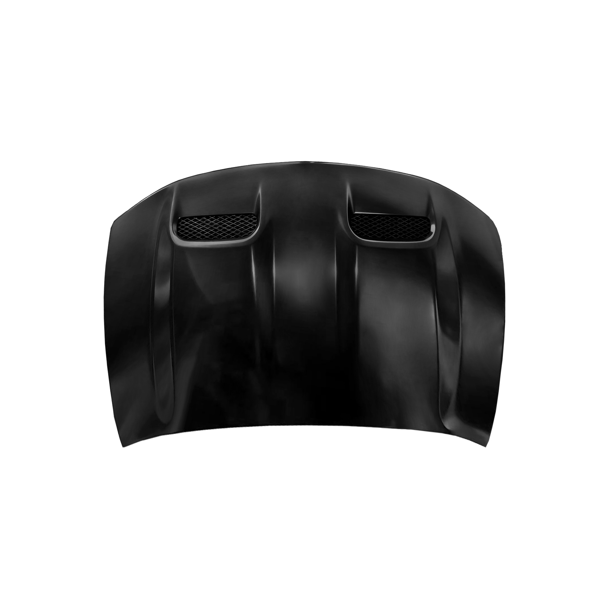 REPLACEMENT HOOD DOUBLE HOLE, 2015-2021, FOR DODGE CHARGER, (ALUM)