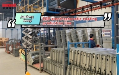 Electrophoretic coating production line